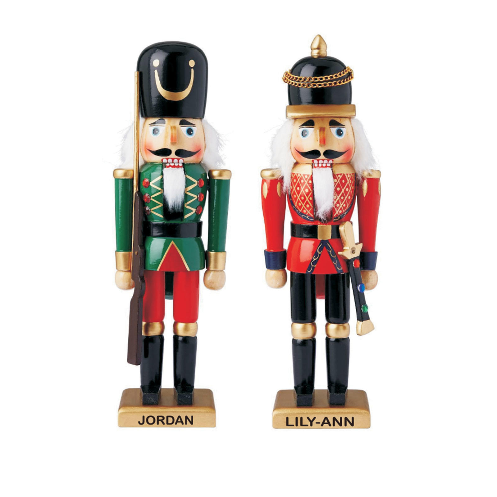Personalised Nutcracker Christmas Wooden Soldiers by Truly Personal