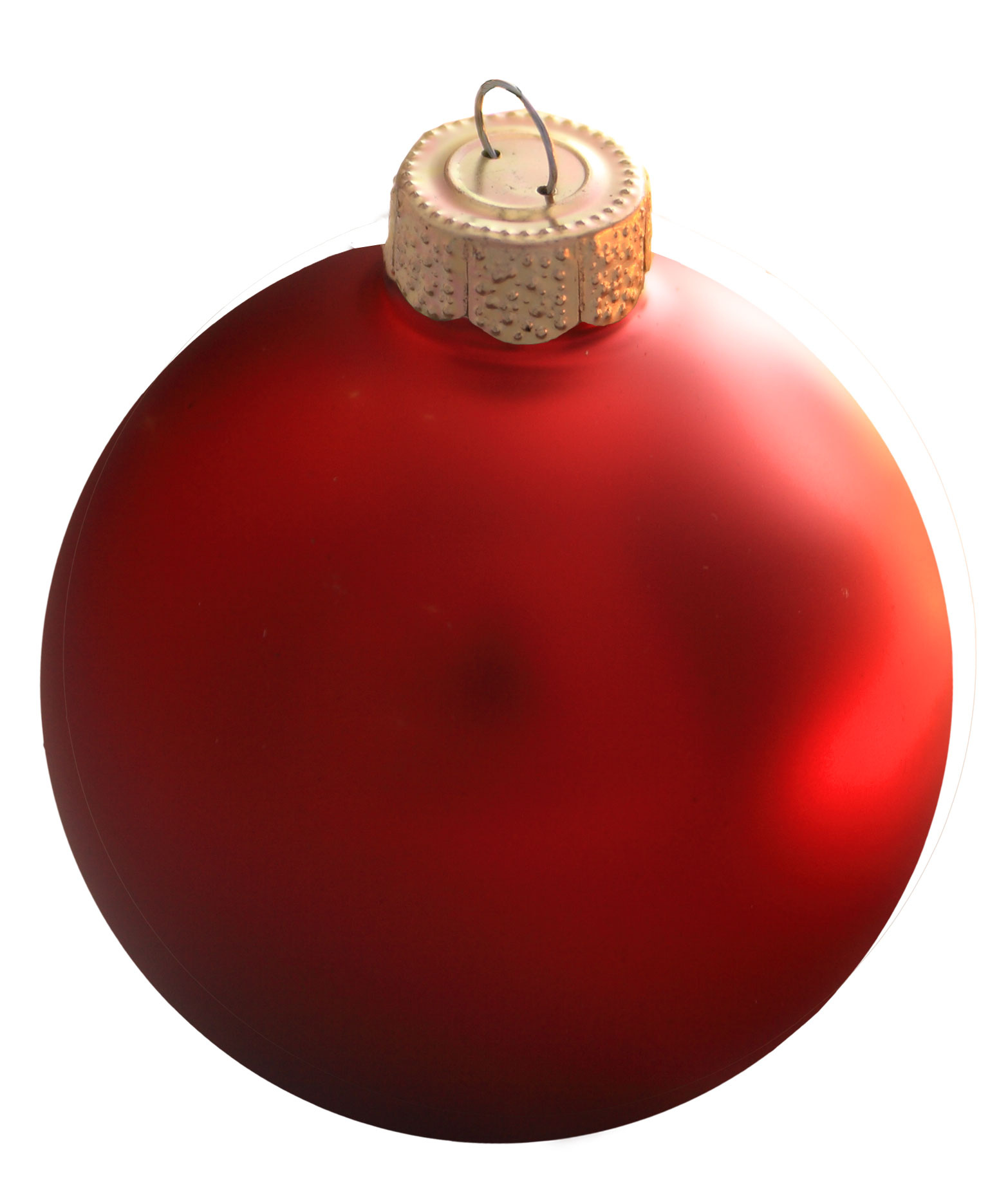 Christmas Red Glass Ball Christmas Ornament