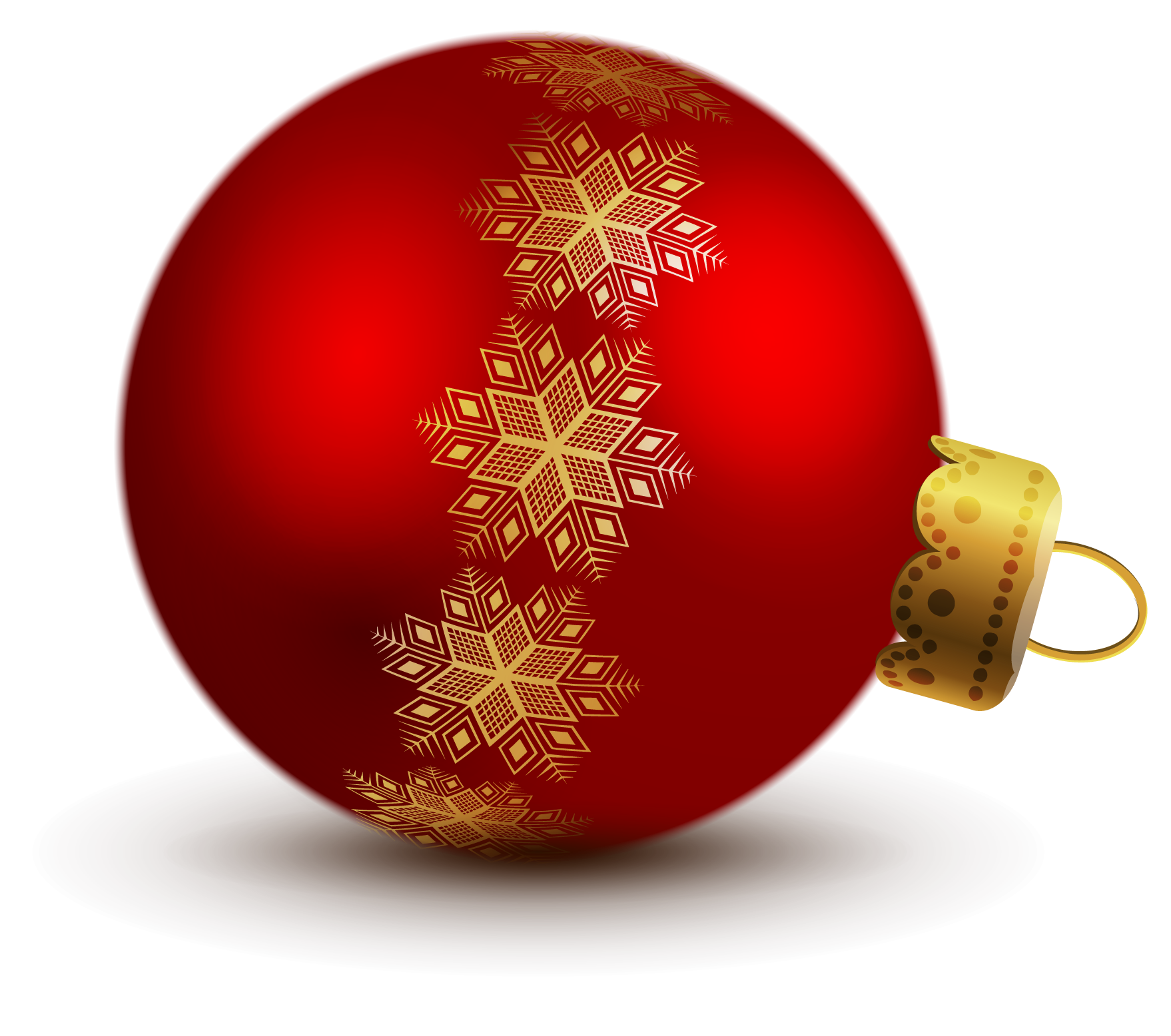 Transparent Red Christmas Ball Ornaments Clipart | christmas holiday ...