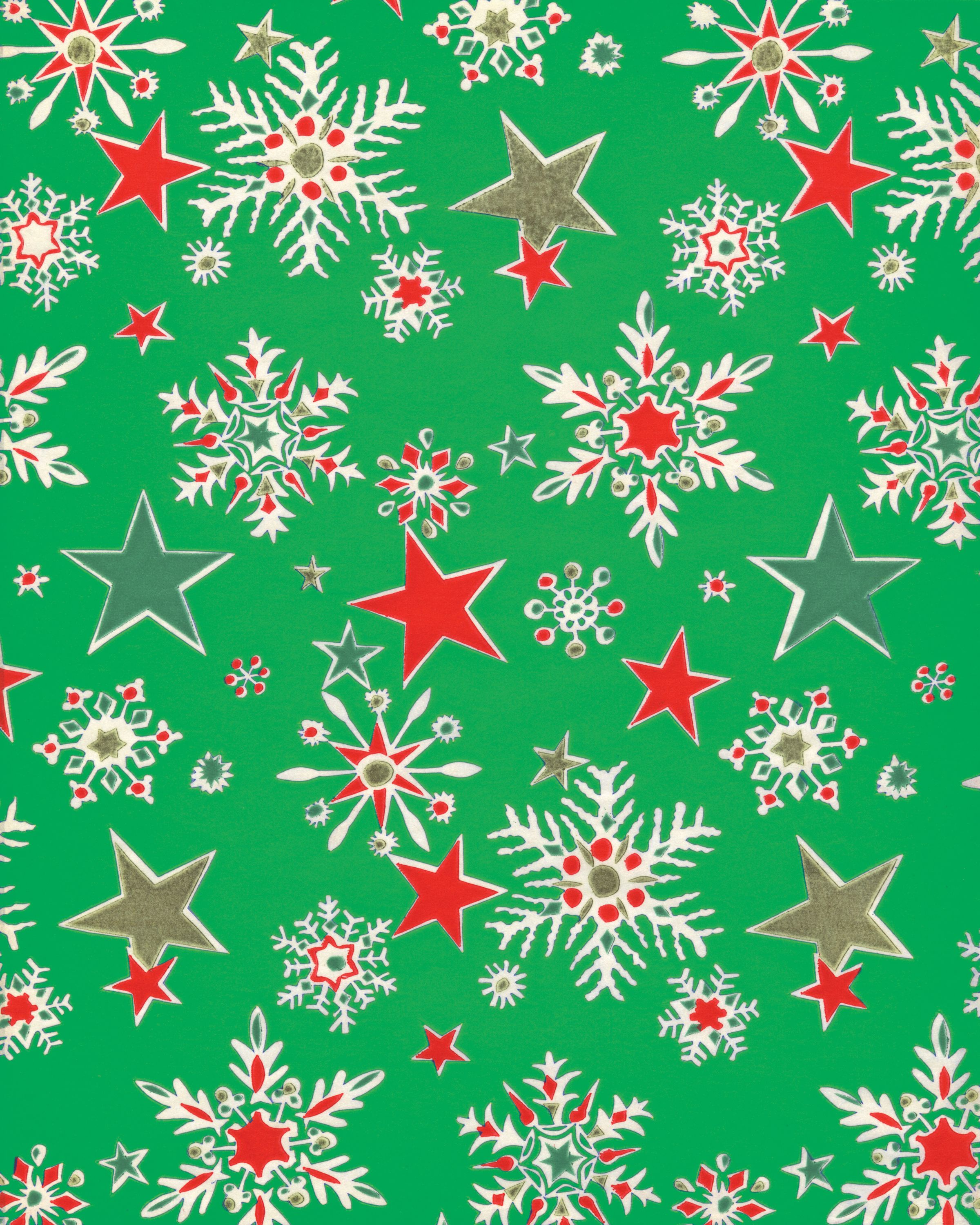 Printable High Resolution Christmas Wrapping Paper