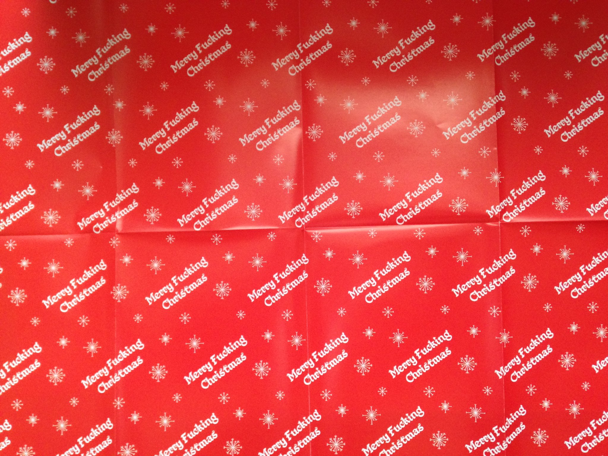Merry fucking Christmas wrapping paper pack - Phuckadoodledoo