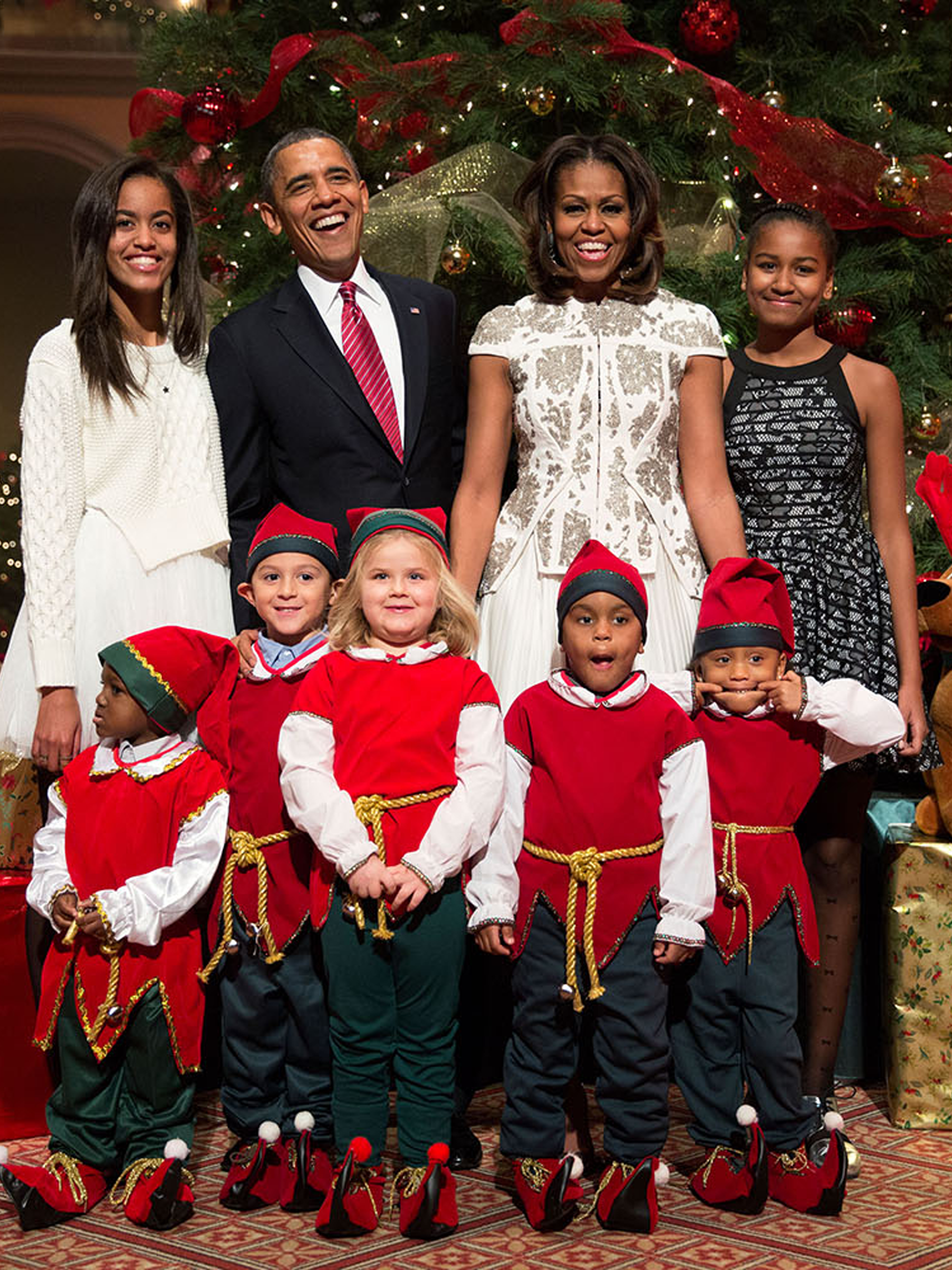 President Obamas Holiday Cards Last Christmas
