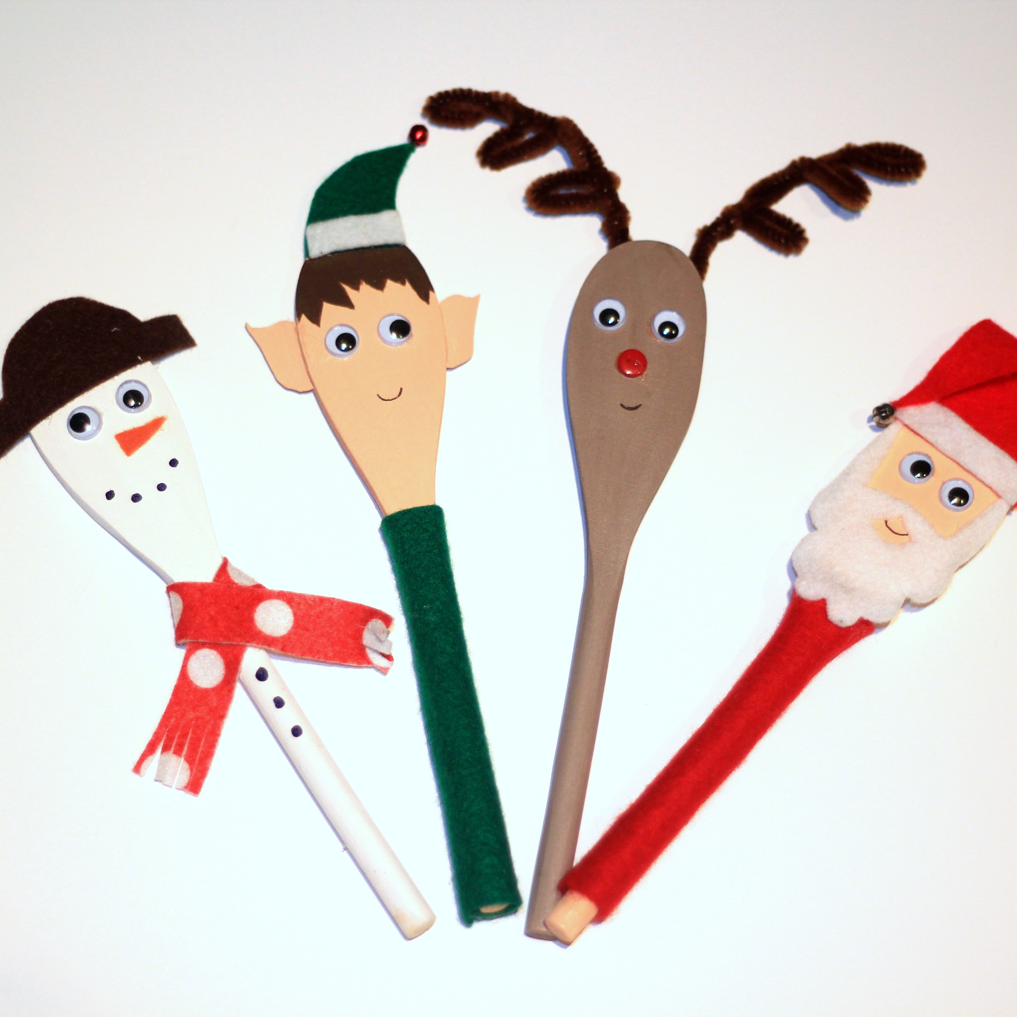 Christmas Craft Projects by Little Button Diaries - quick festive crafts