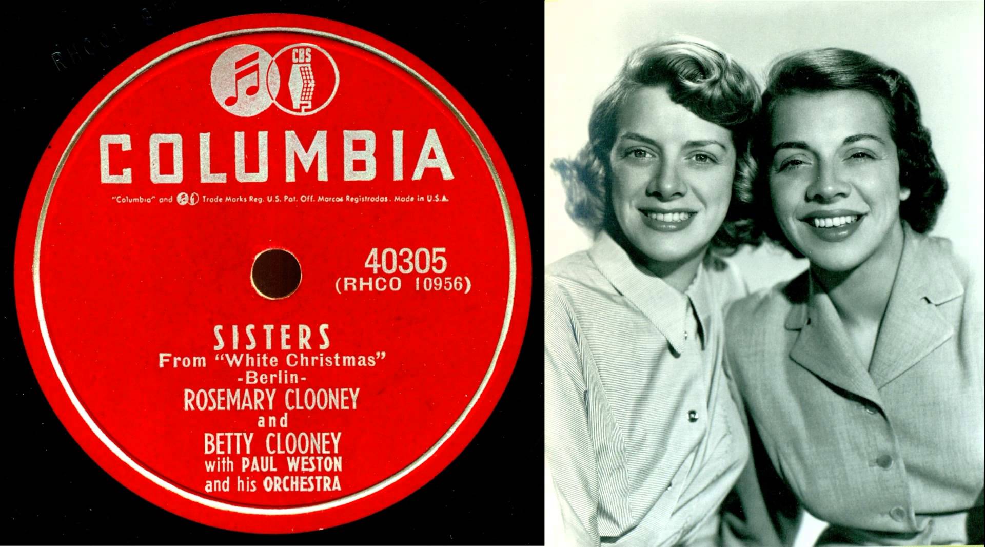 Rosemary Clooney & Betty Clooney - Sisters (from the Paramount film ...
