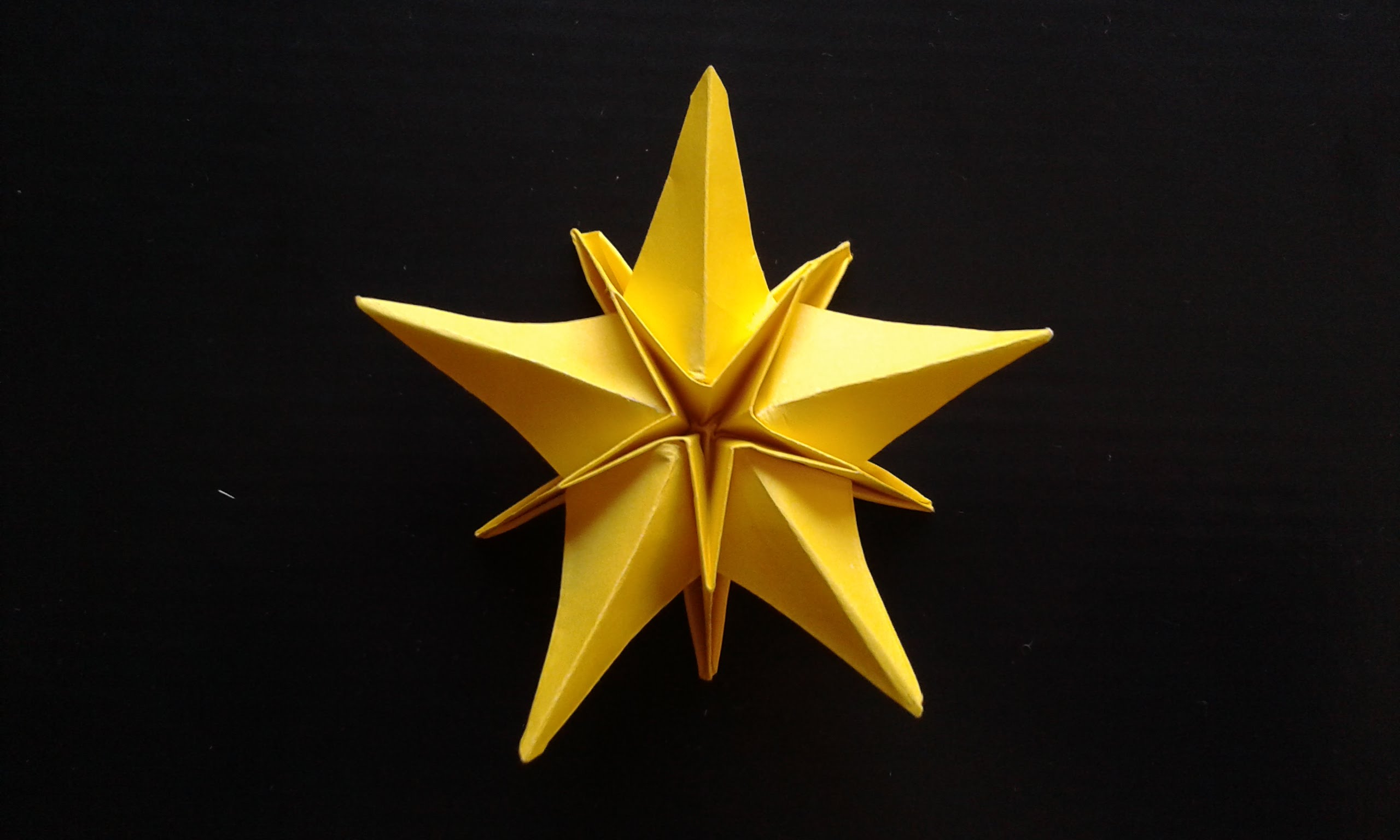 Вифлеемская звезда оригами