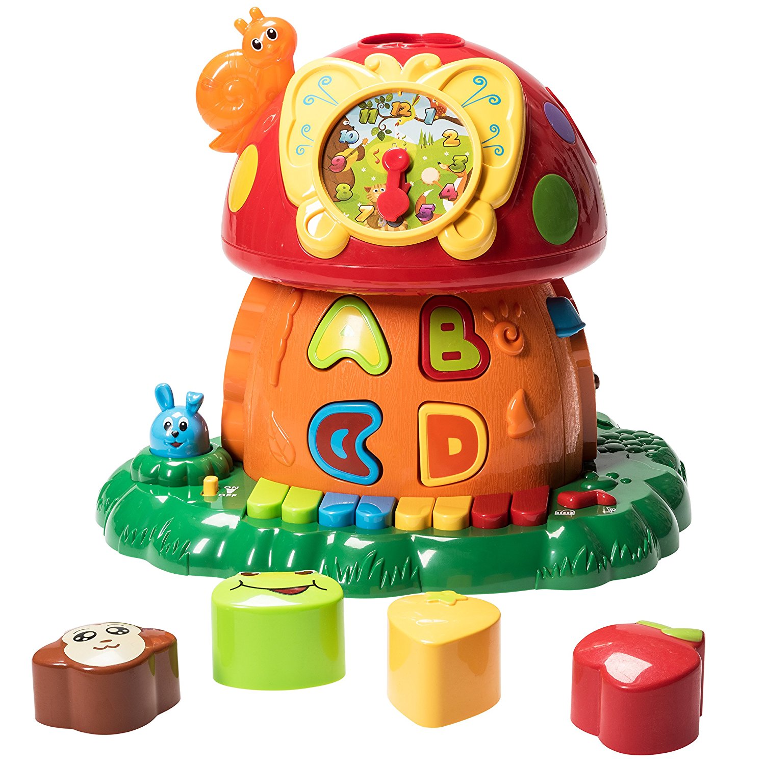 Amazon.com: Prextex Christmas Toy Gift Electronic Magic Mushroom ...