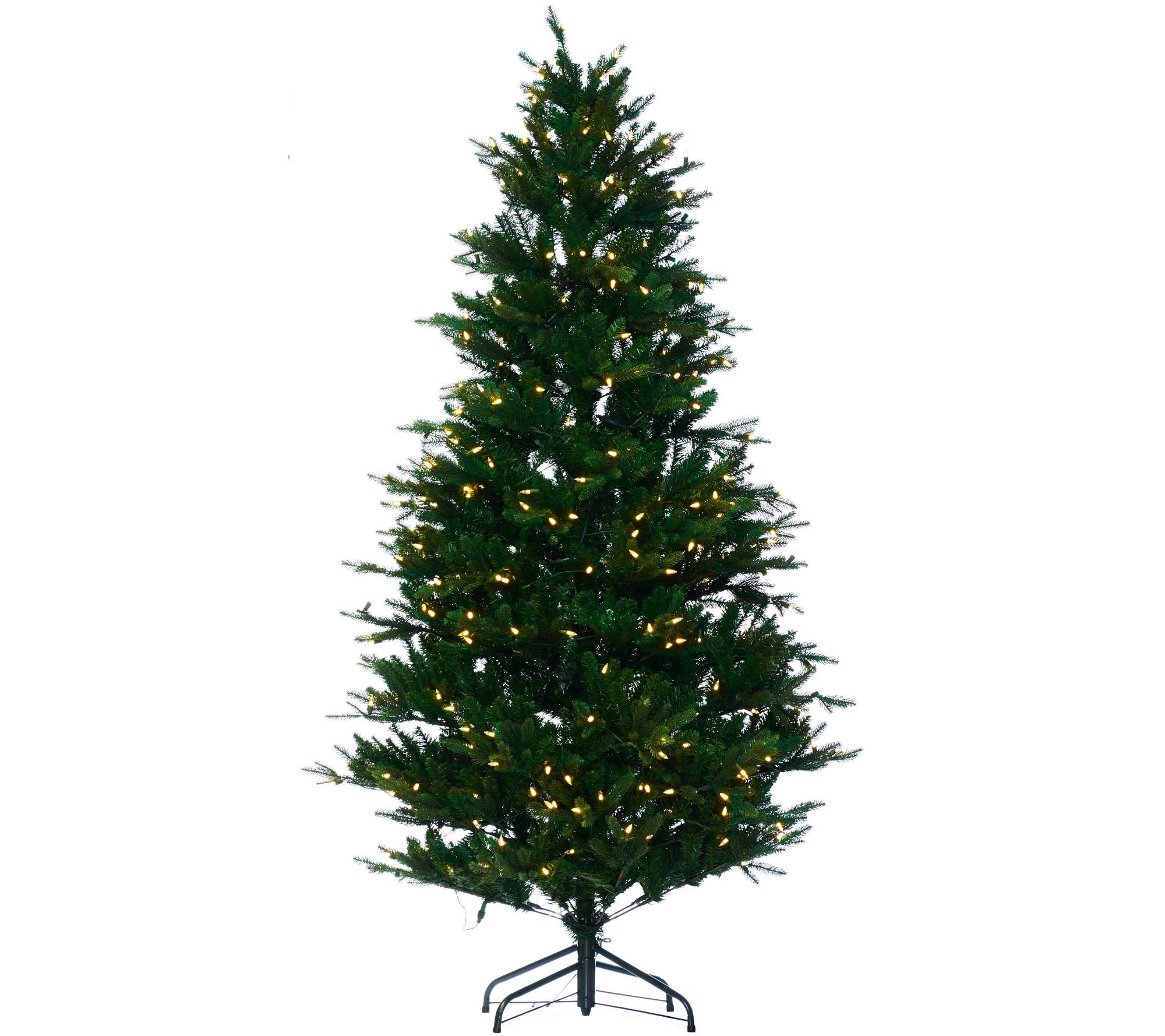 Santa's Best 6.5' RGB 2.0 Green Balsam Fir Christmas Tree - Page 1 ...