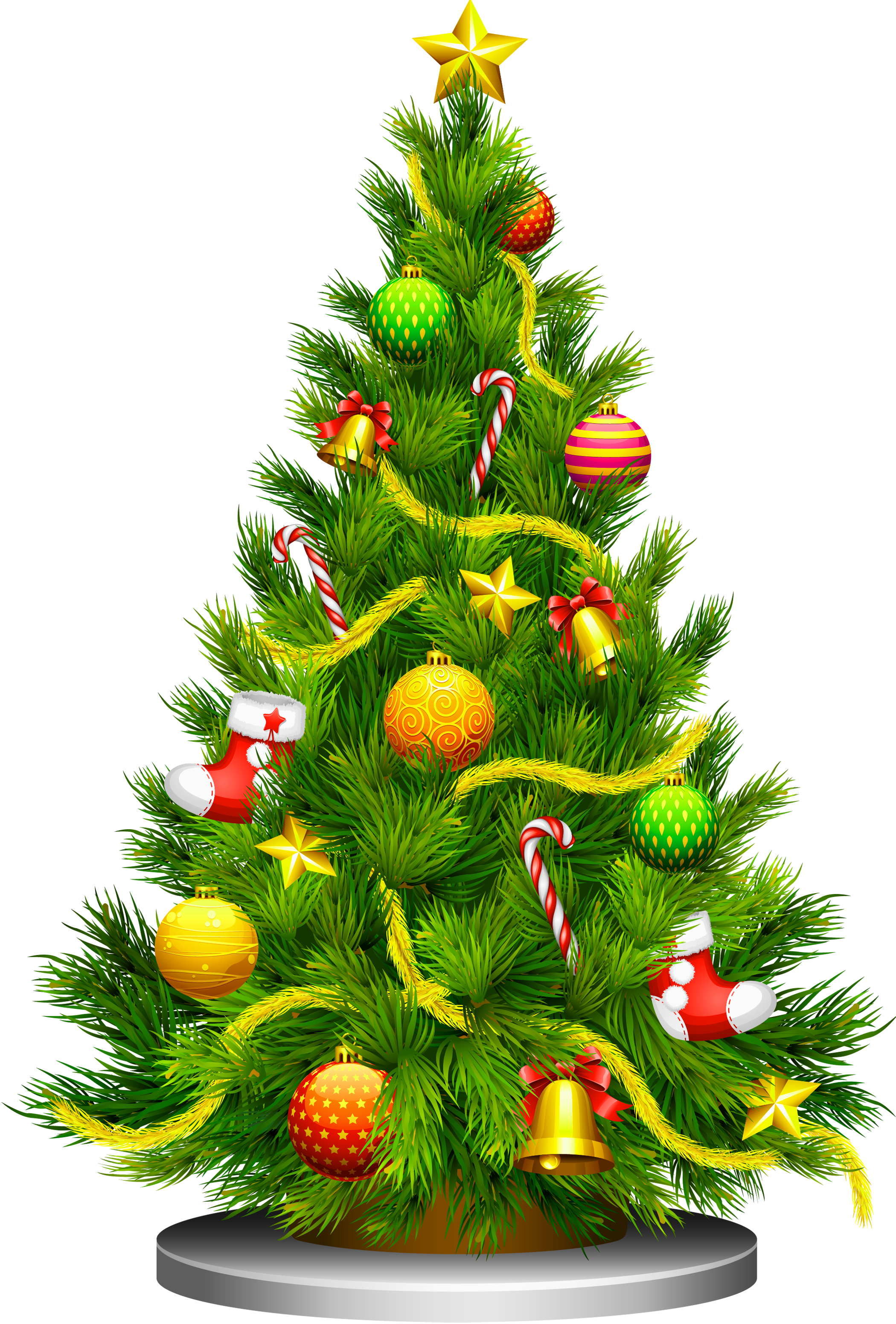 Transparent Christmas Tree Clipart | Gallery Yopriceville - High ...