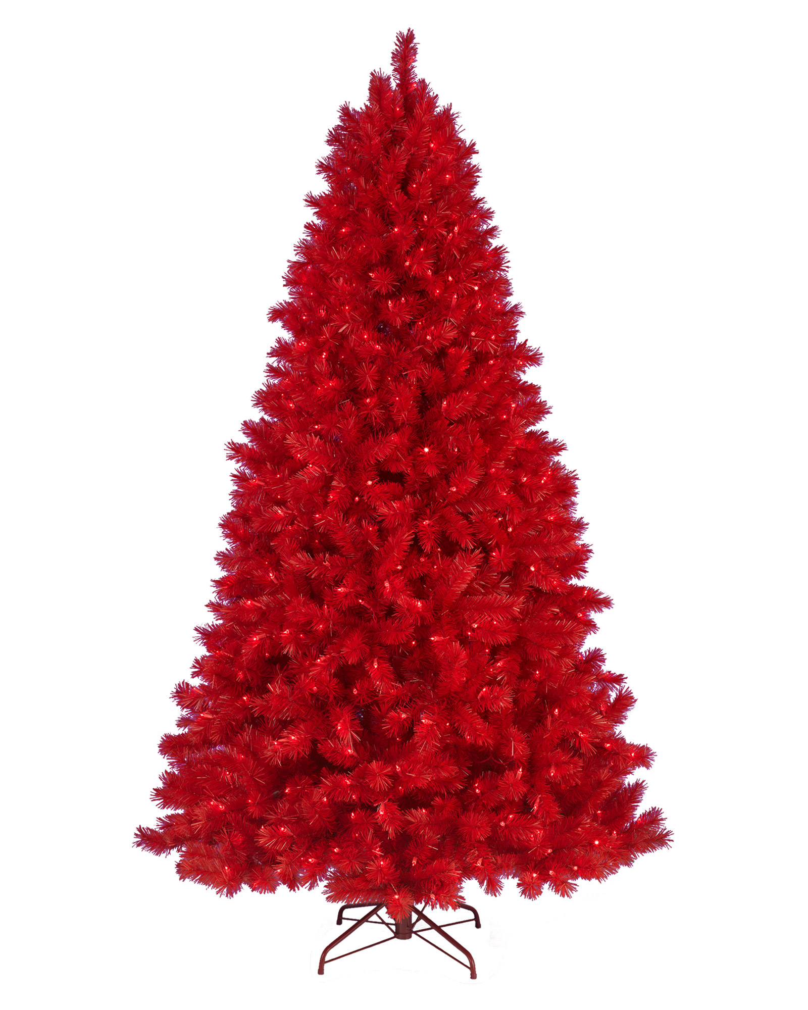Lipstick Red Artificial Christmas Tree | Treetopia