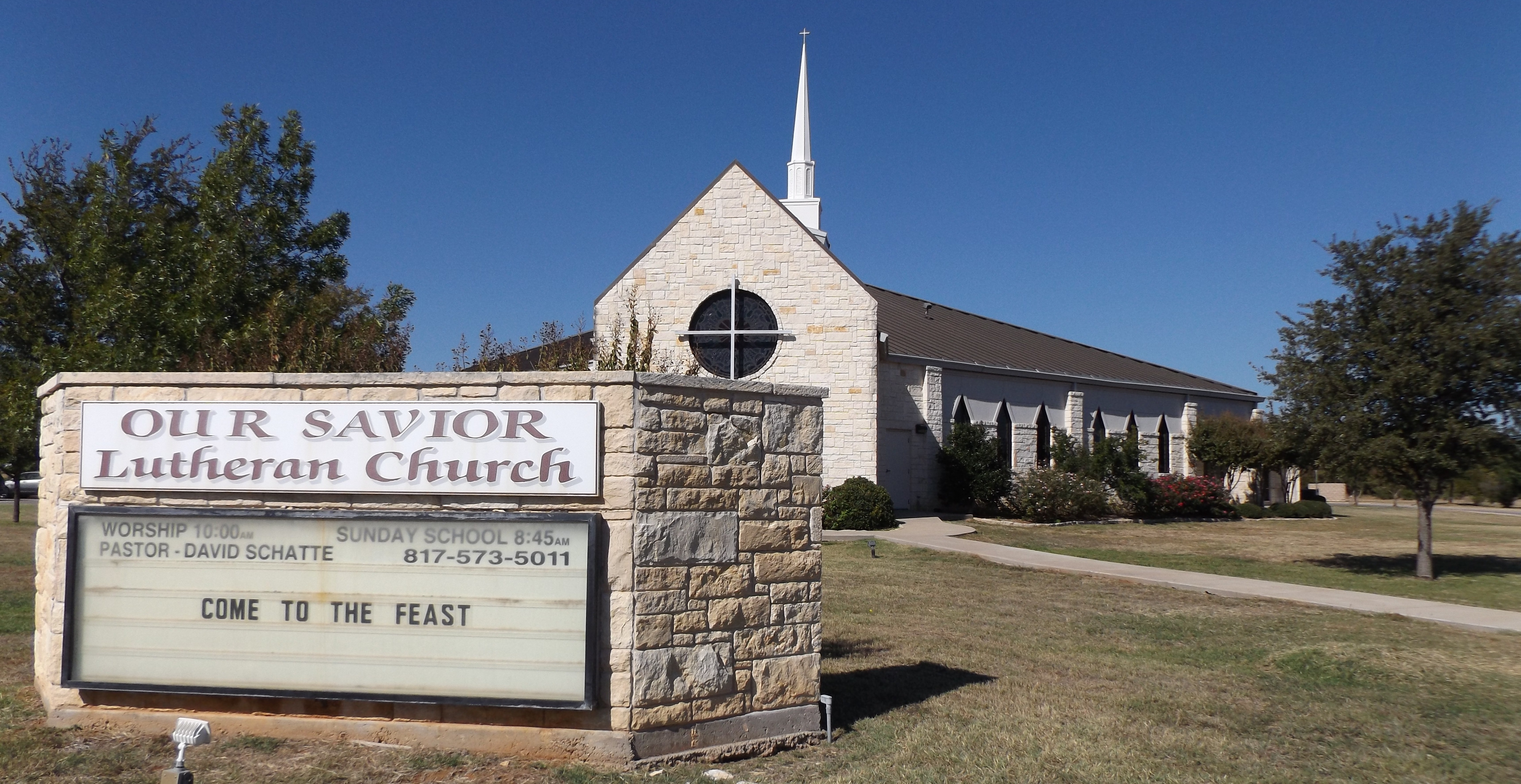 Welcome! - Our Savior Lutheran Church, Granbury, Texas