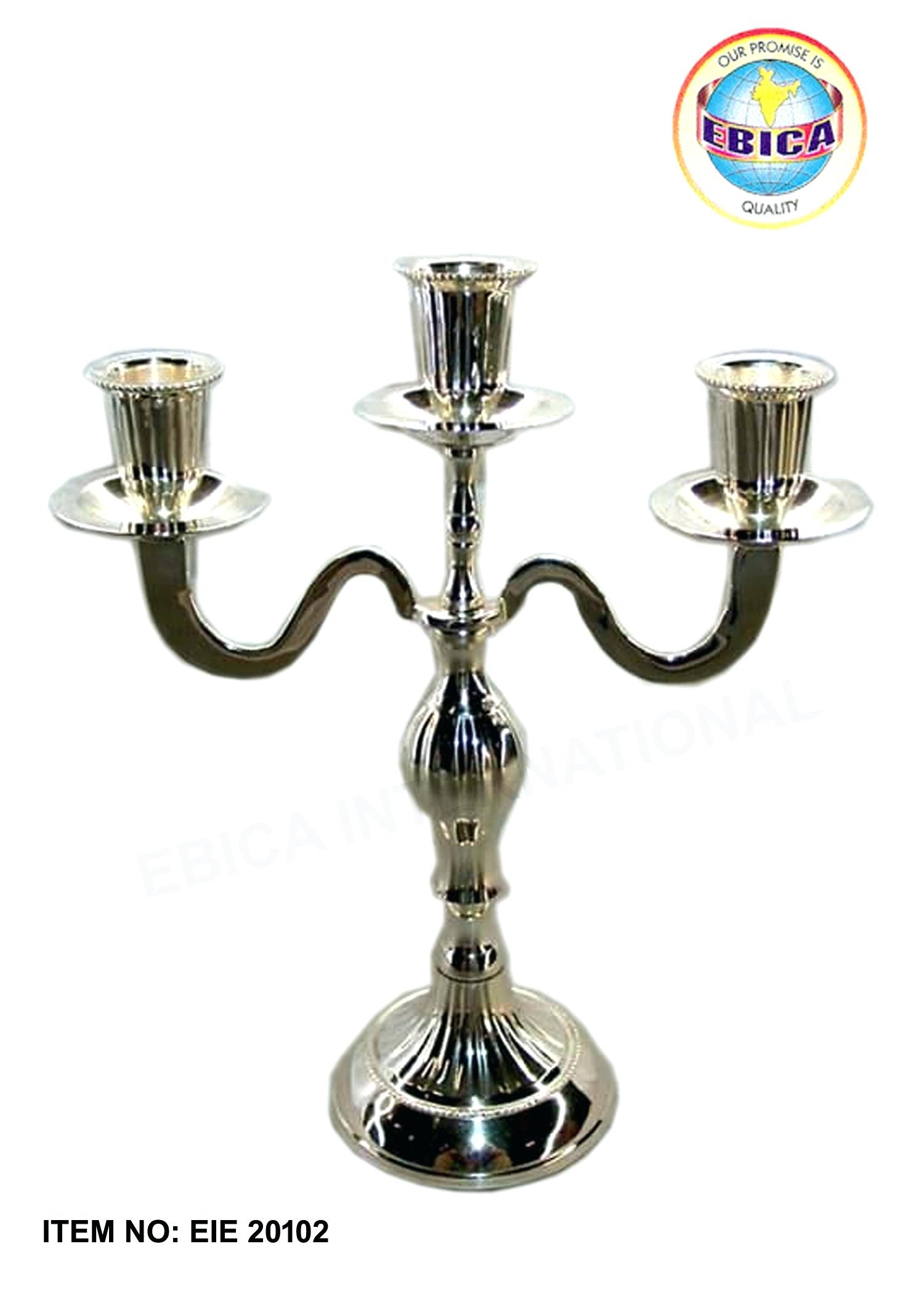 Candle Stands Accessories Glass Pedestal Tall Brass Holders For Church -