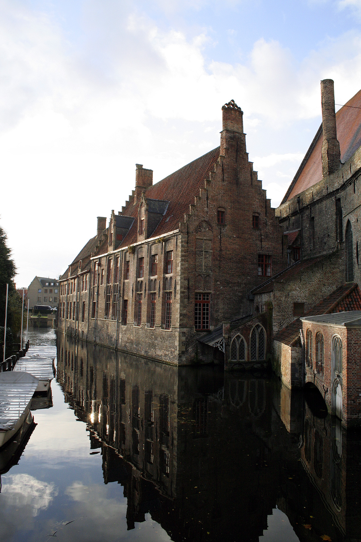Church in brugge, belgium photo