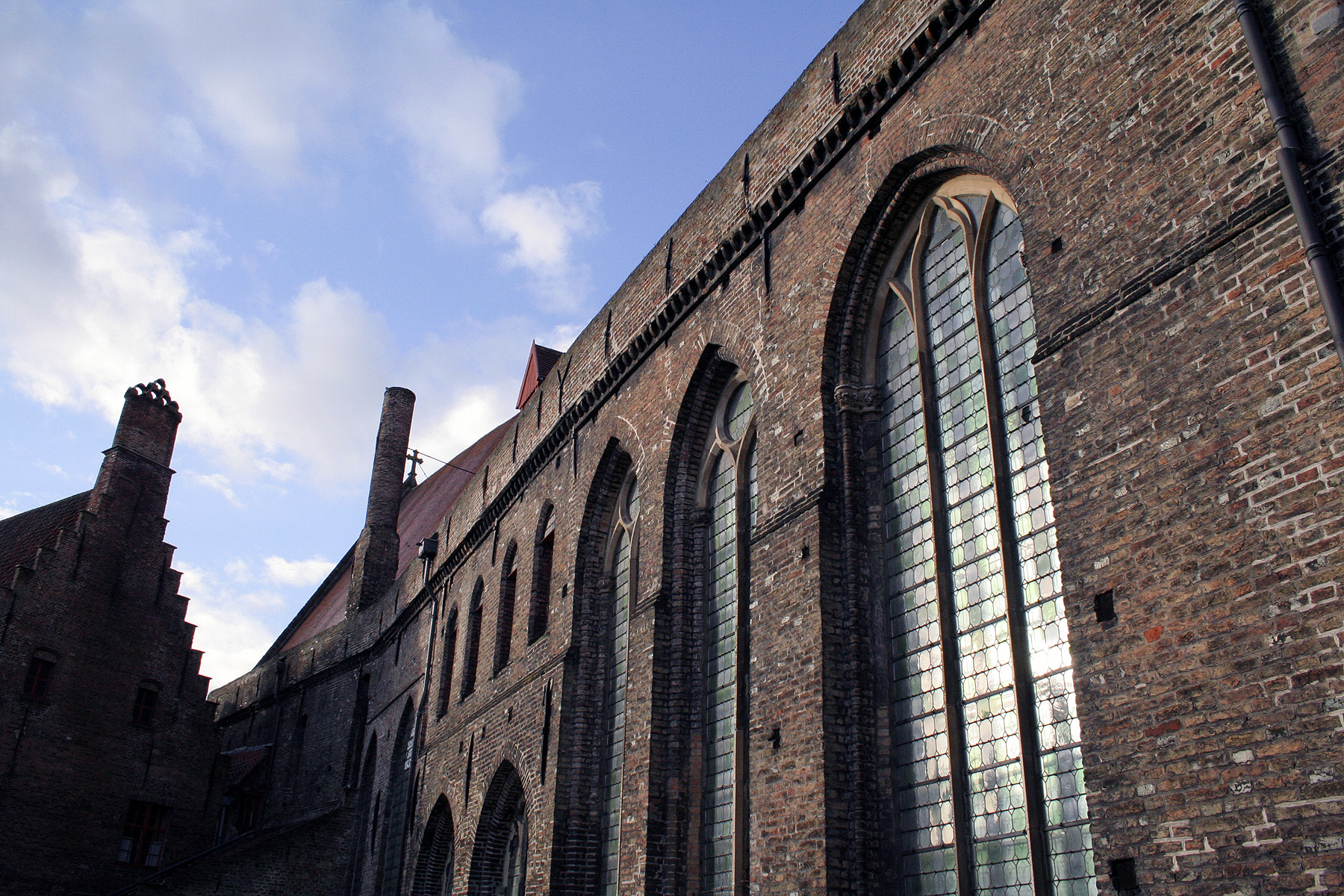 Church in brugge, belgium photo