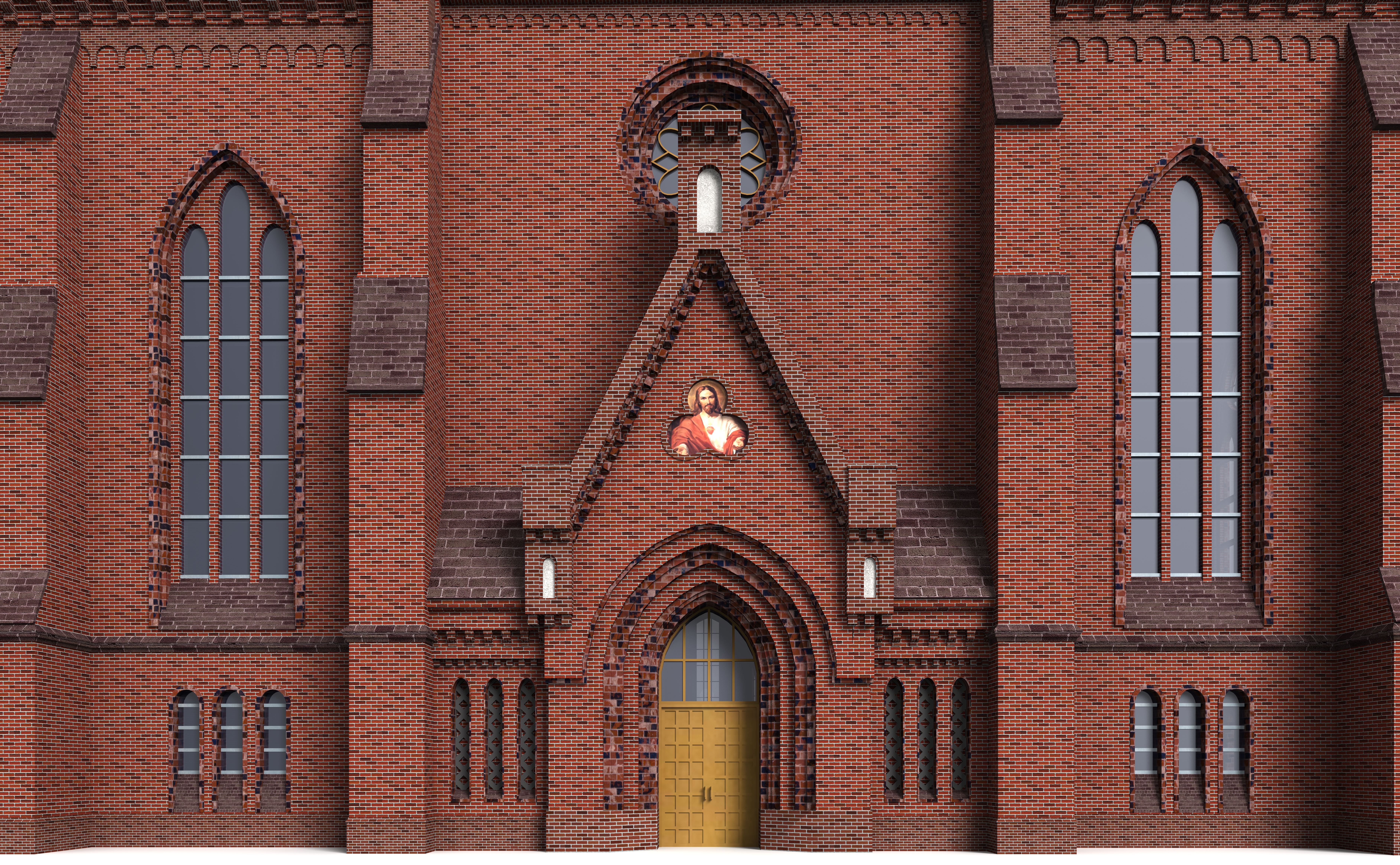 St Nikolai Church Kiel 3D | CGTrader