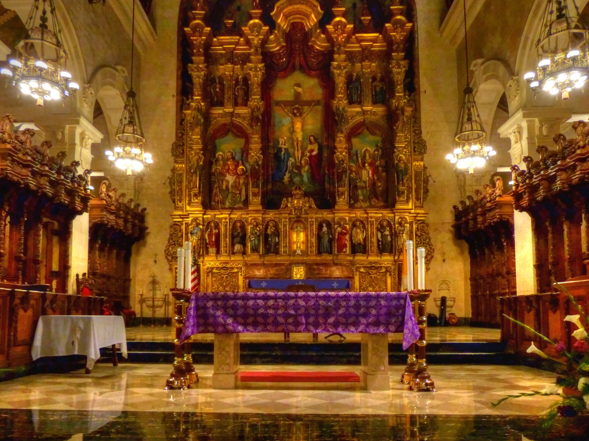 Catholic Church Interior Altar Free Stock Photo - Public Domain Pictures