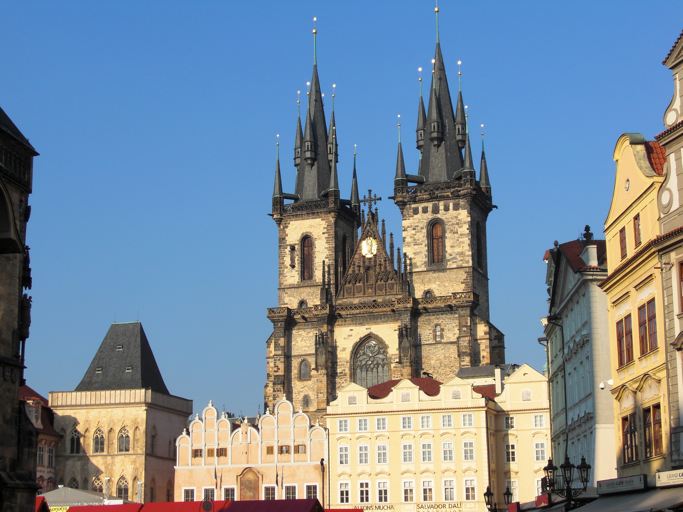 Church of our lady before týn in prague photo