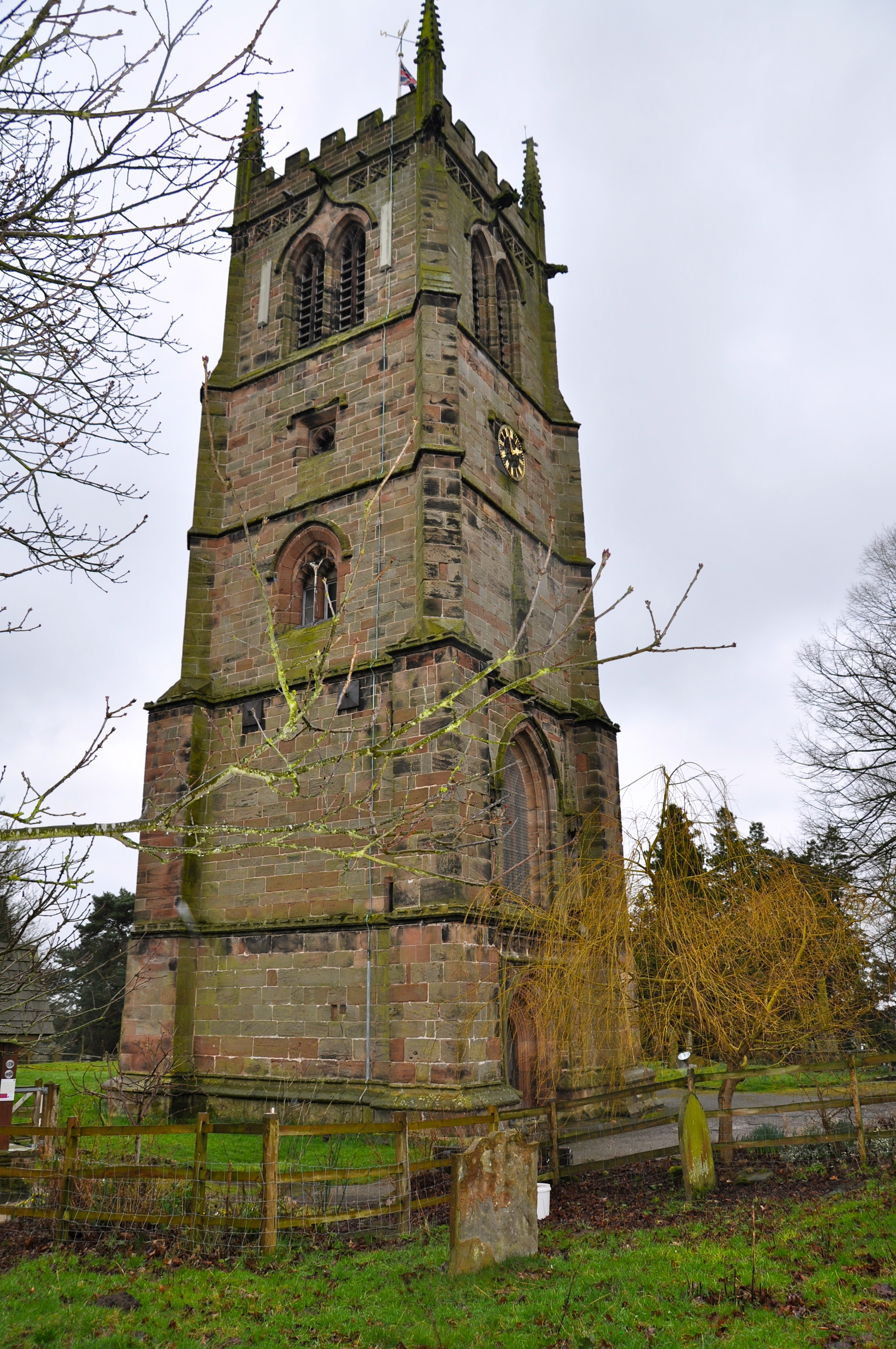Church tower photo