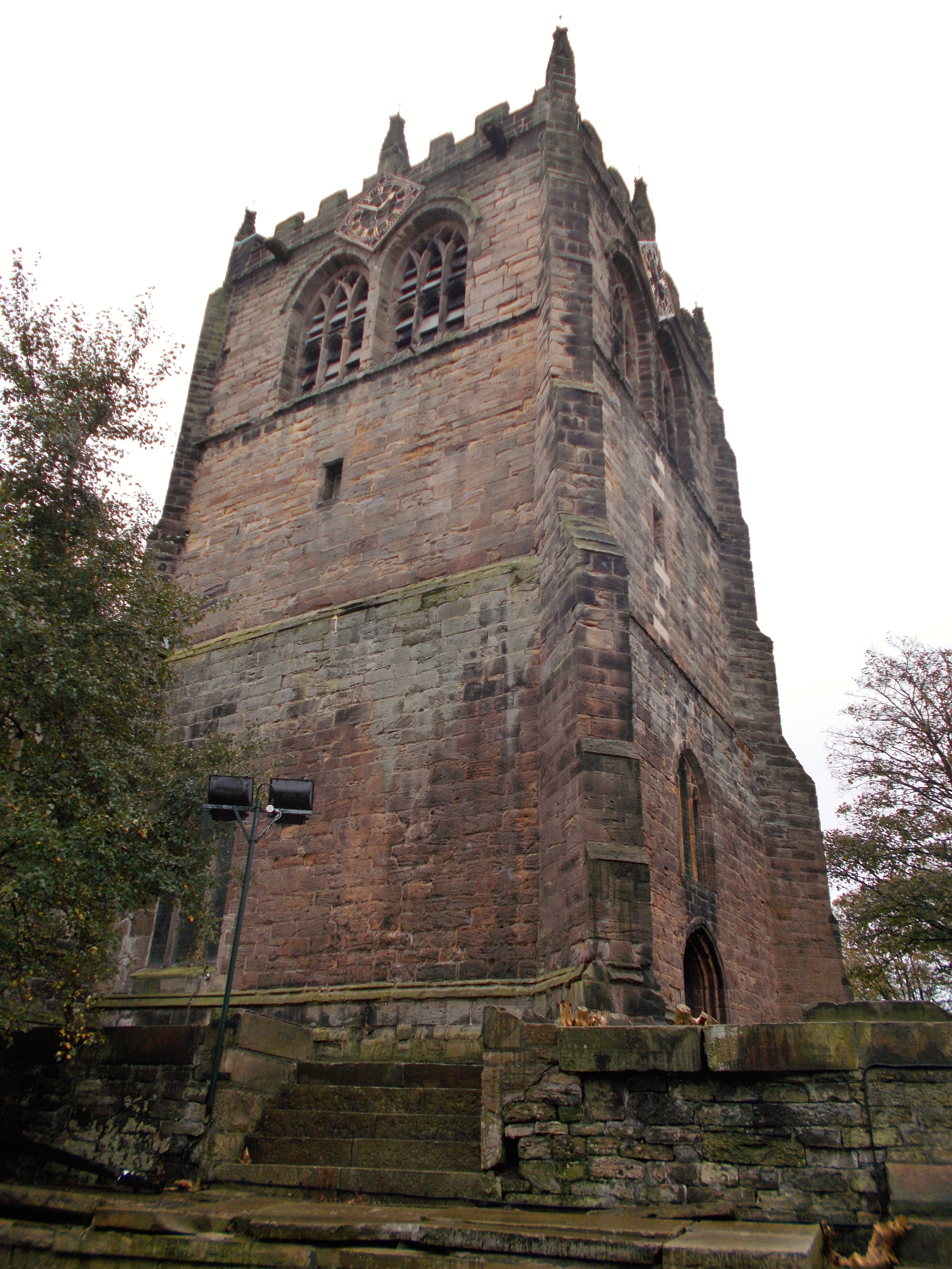 Ormskirk Tudor Church Tower | Lancashire Past