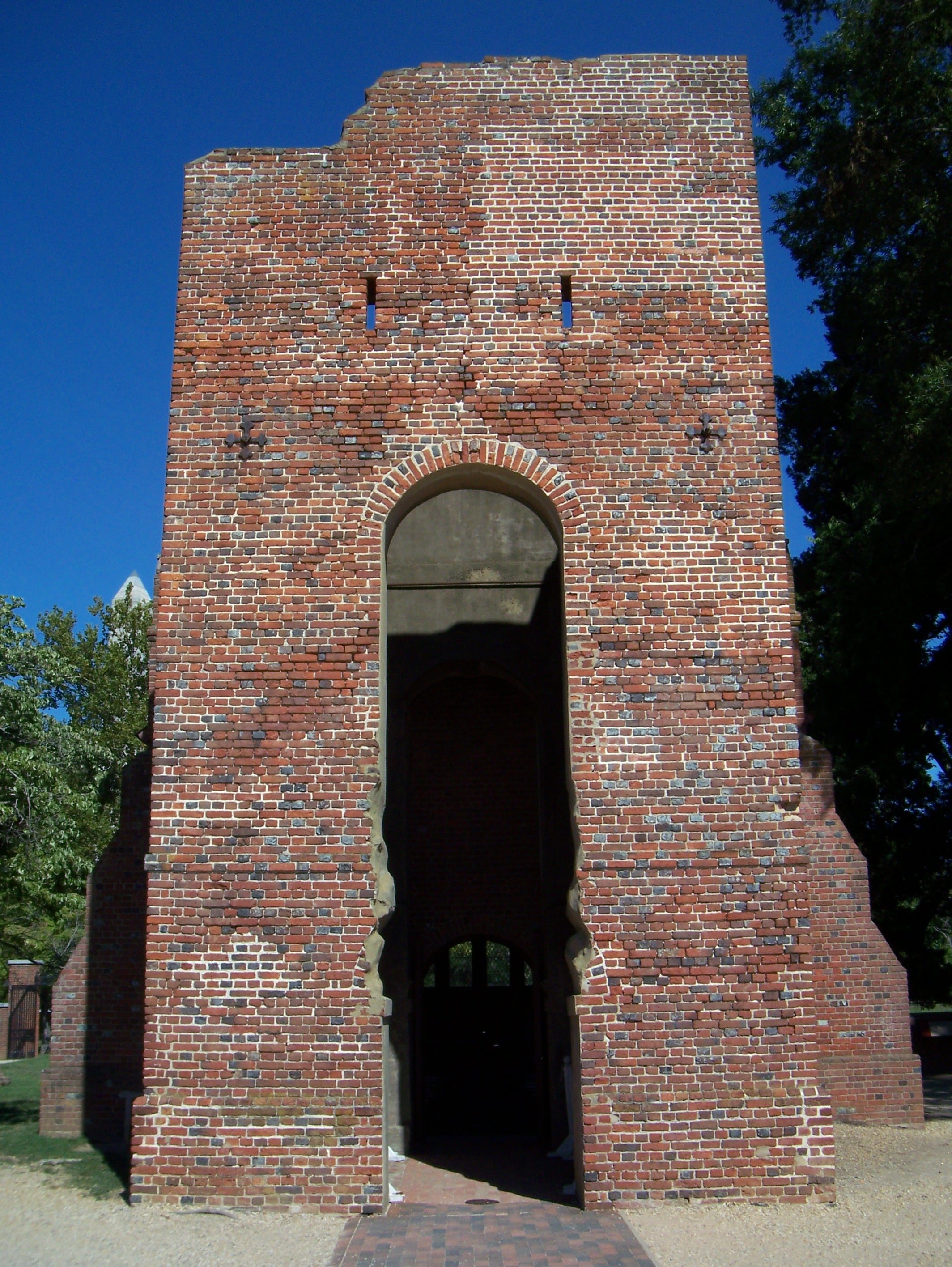 The History Blog » Blog Archive » 17th c. Jamestown church tower ...
