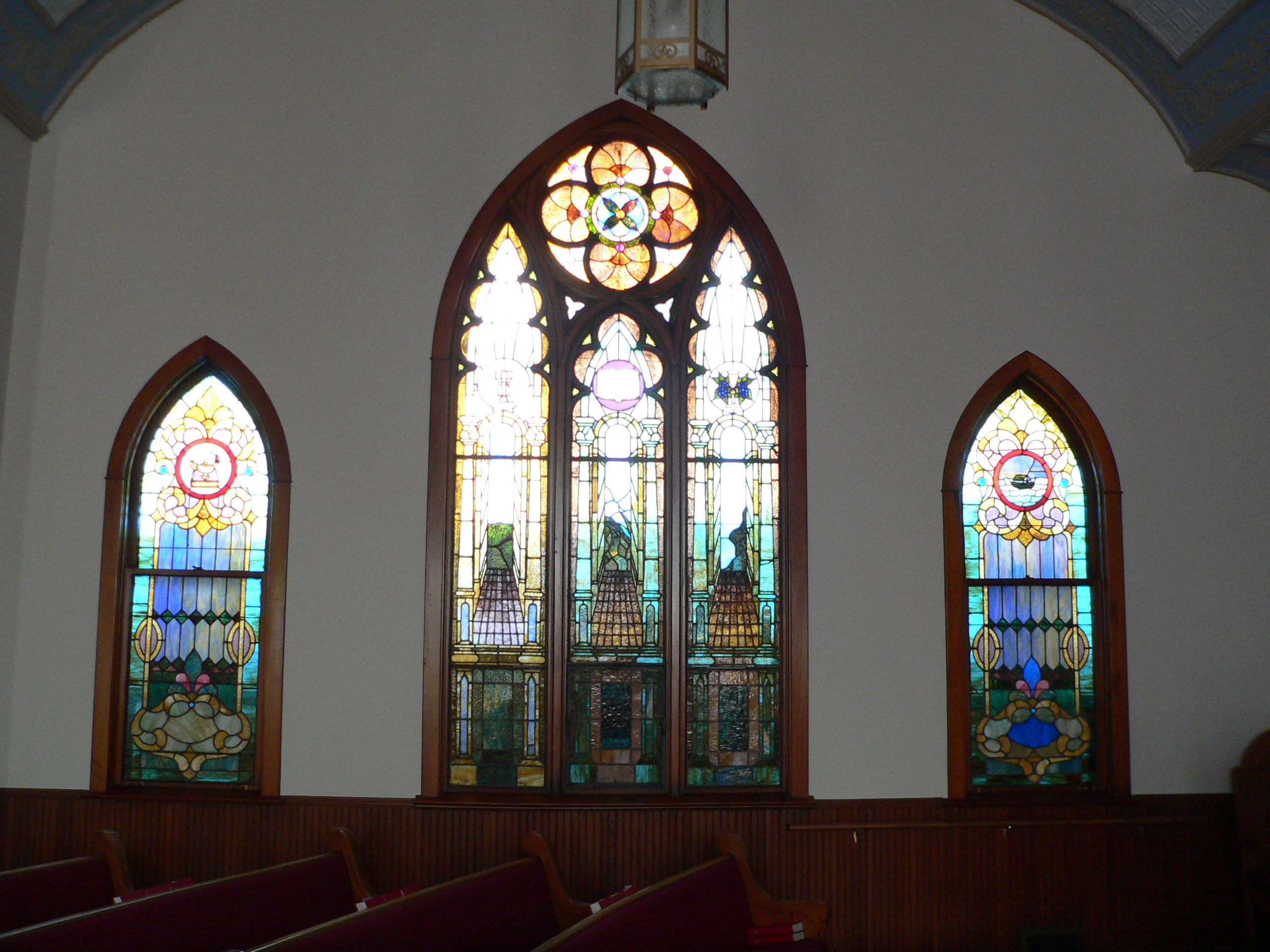 File:Salem Church (Wakefield, Nebraska) N wall.JPG - Wikimedia Commons