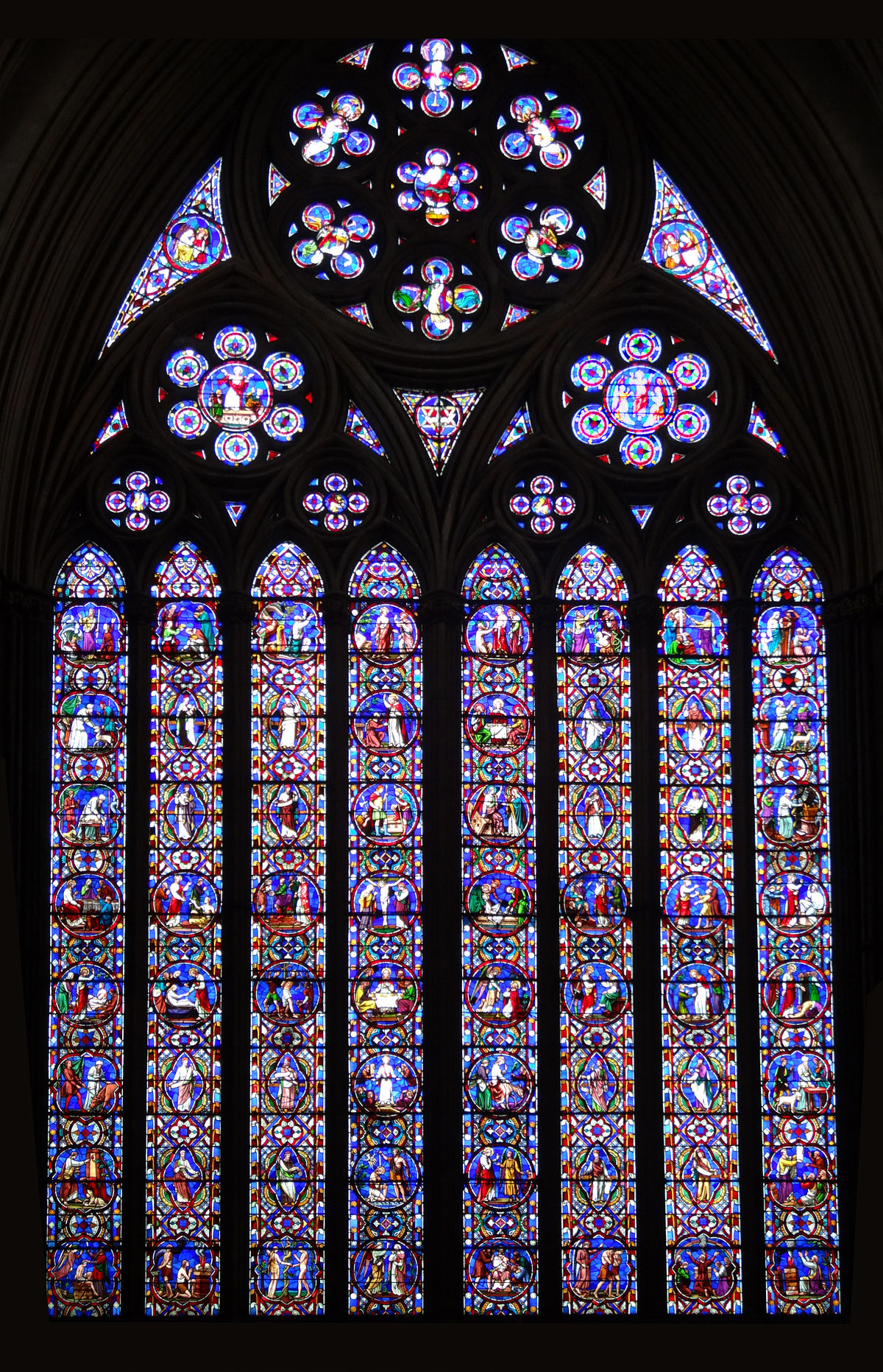 Church window gothic photo