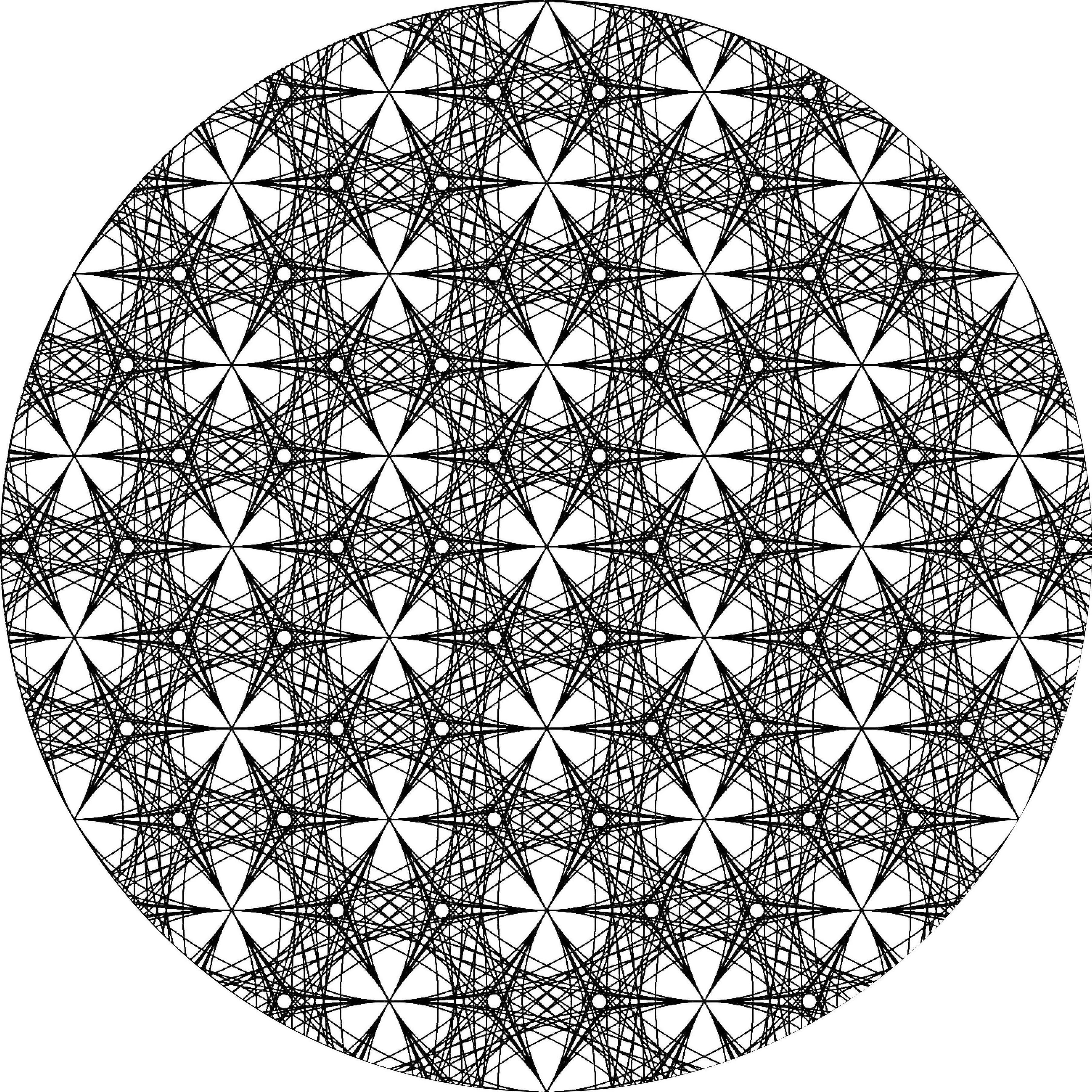 Circle pattern photo