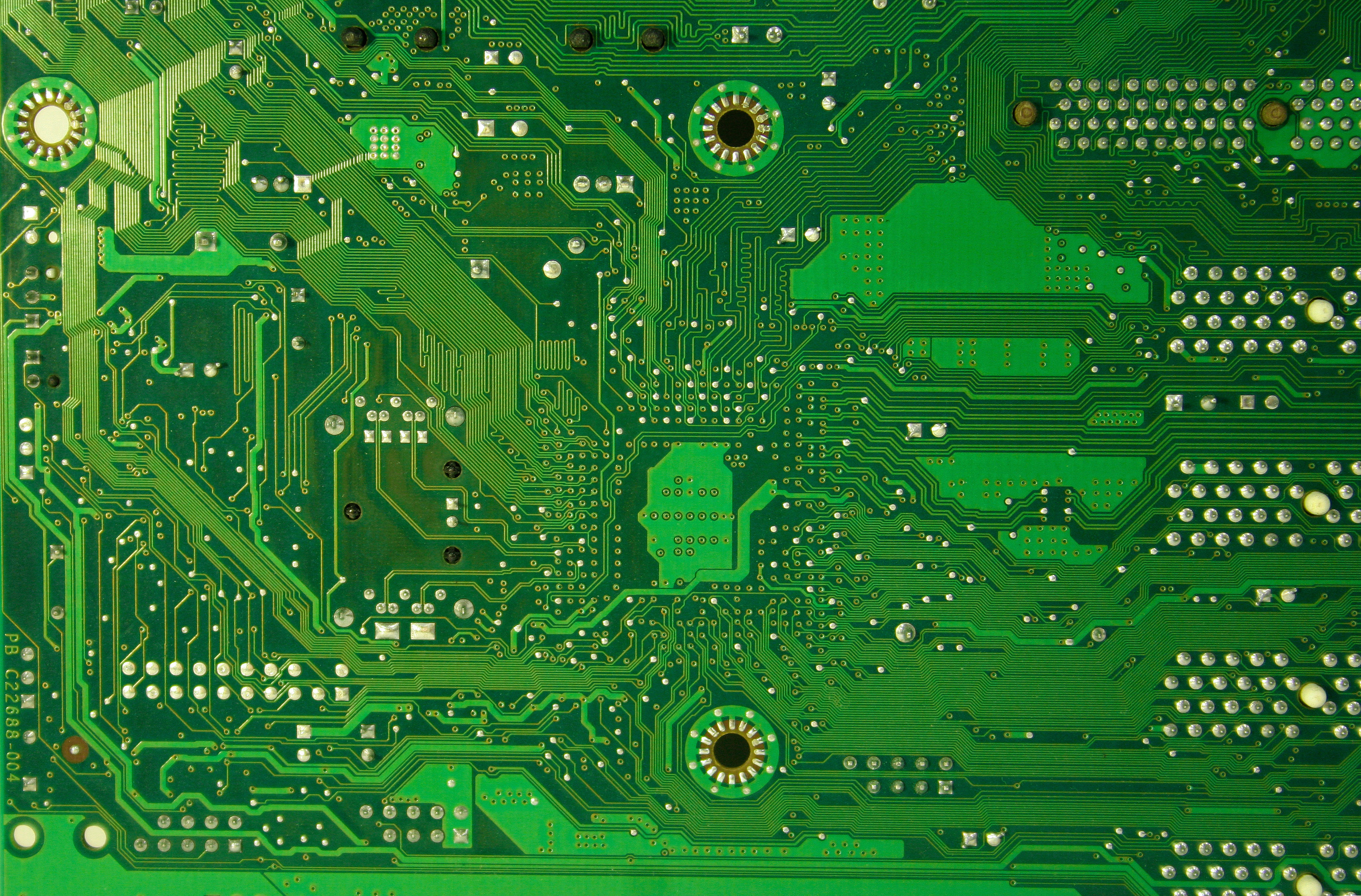 Free computer texture motherboard stock photo circuit green copper ...