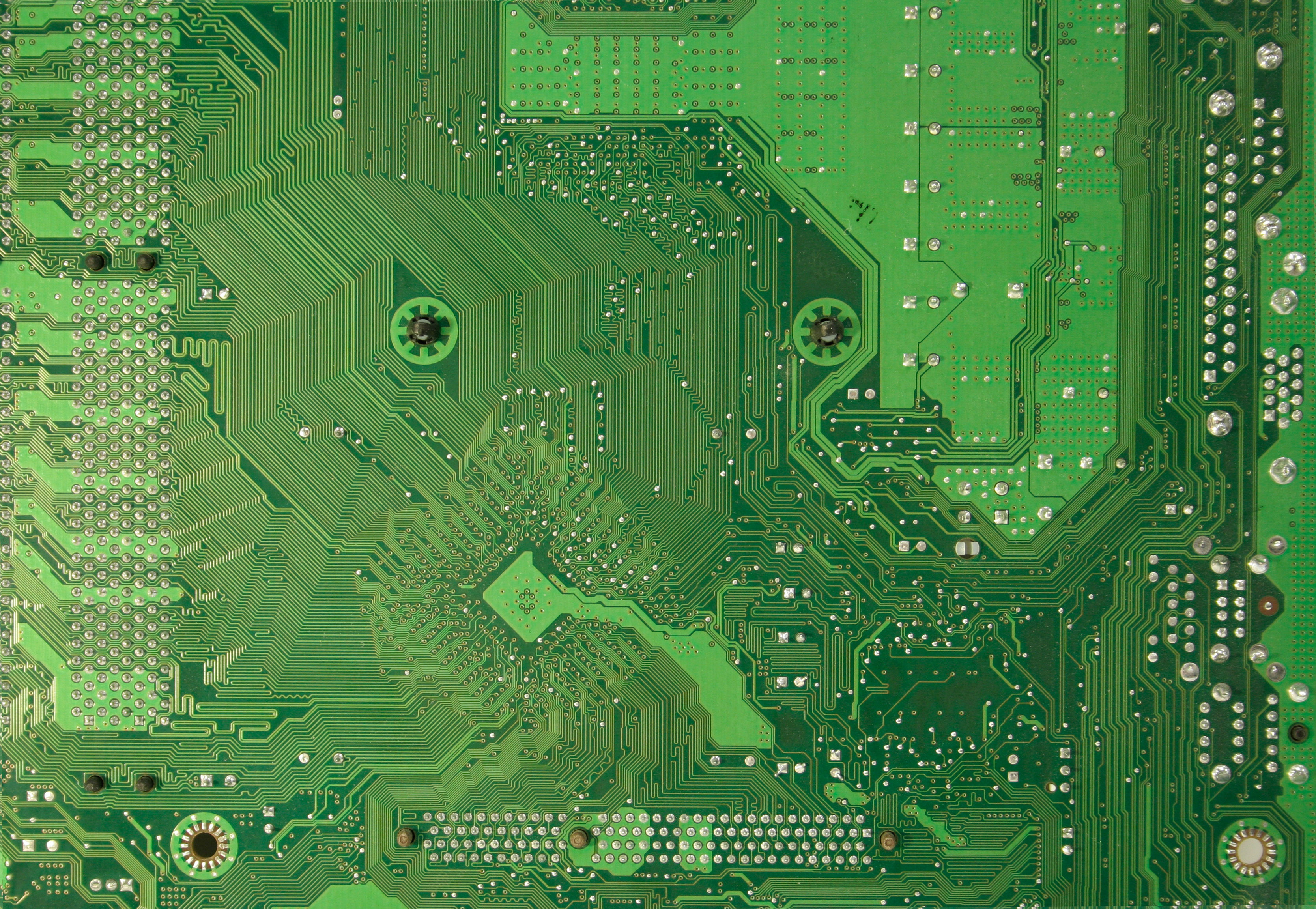 Computer texture green motherboard copper circuit free stock tech ...