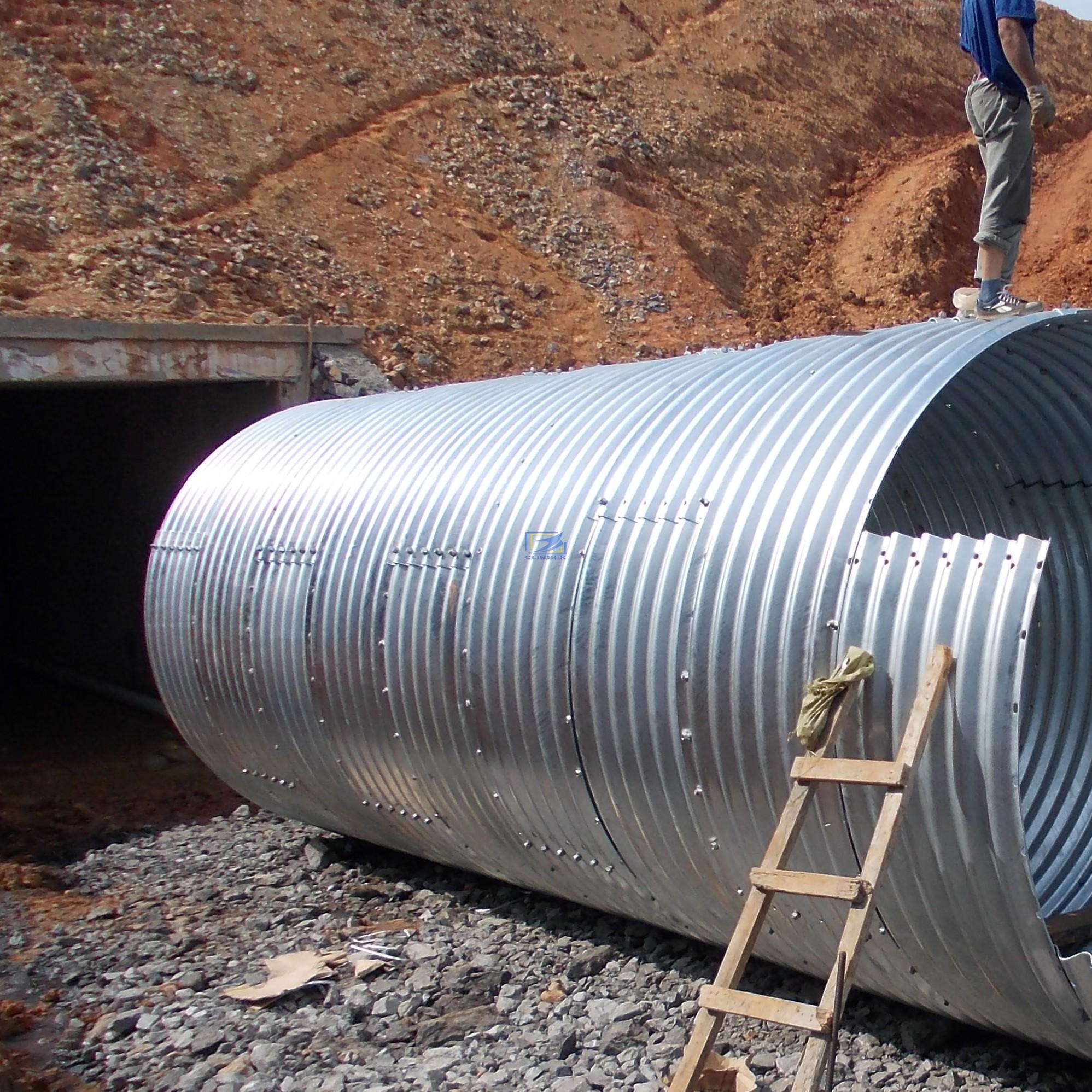 sell corrugated steel culvert pipe in Kenya, Mombasa, China sell ...