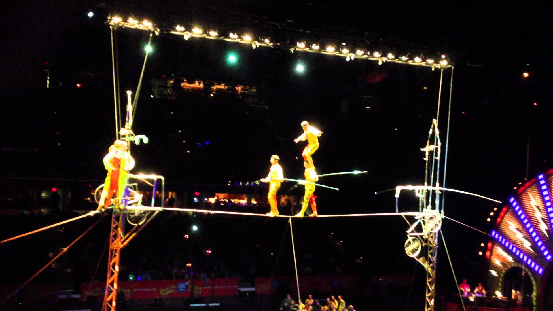 Circus acrobats photo