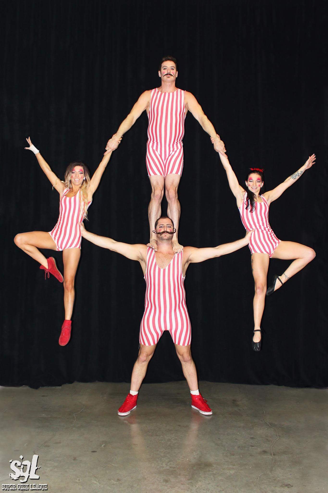 The RAD acrobats presents Timewarp! Time Travelling Circus Acrobatic ...