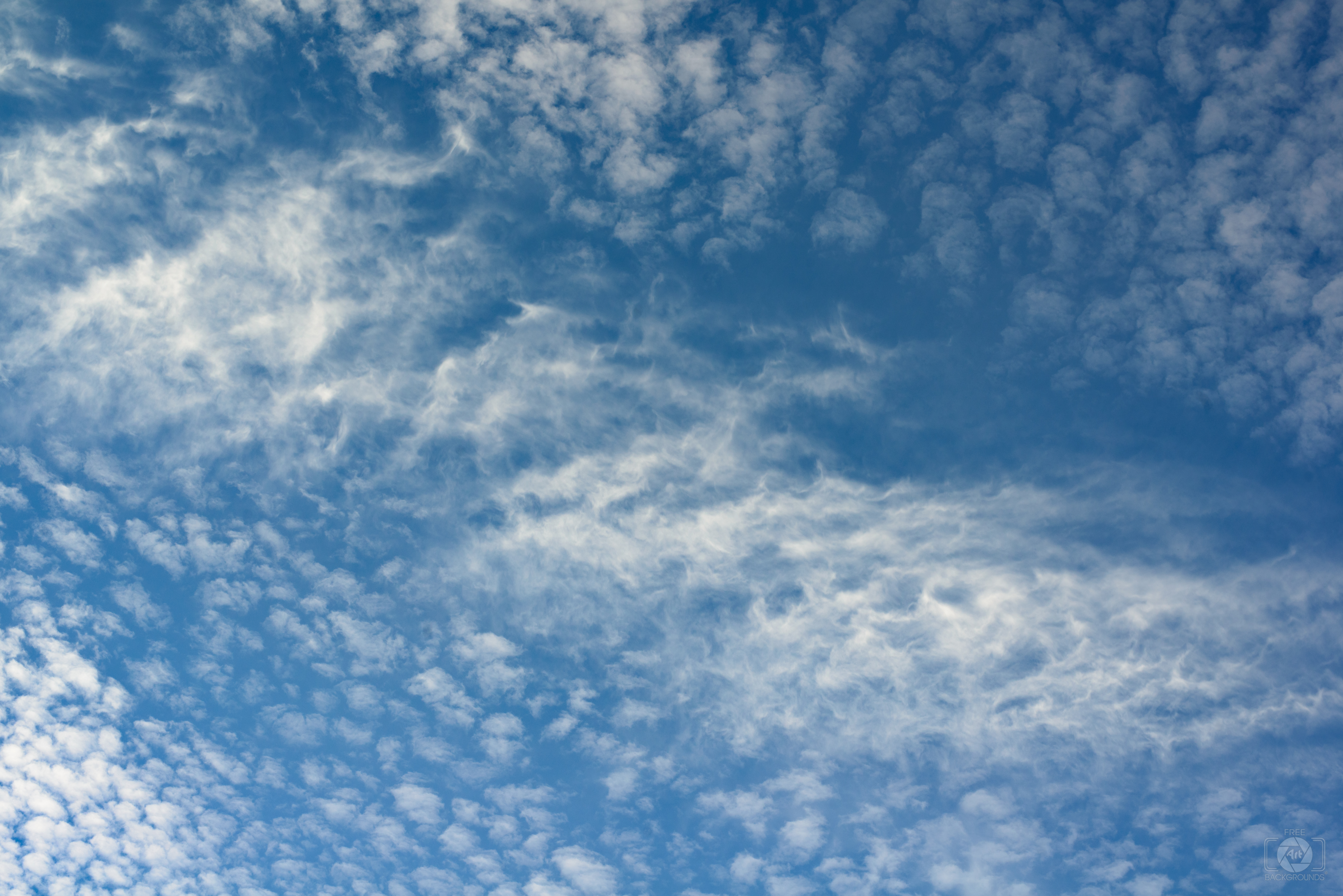 Cirrus Clouds Blue Sky Background - High-quality Free Backgrounds