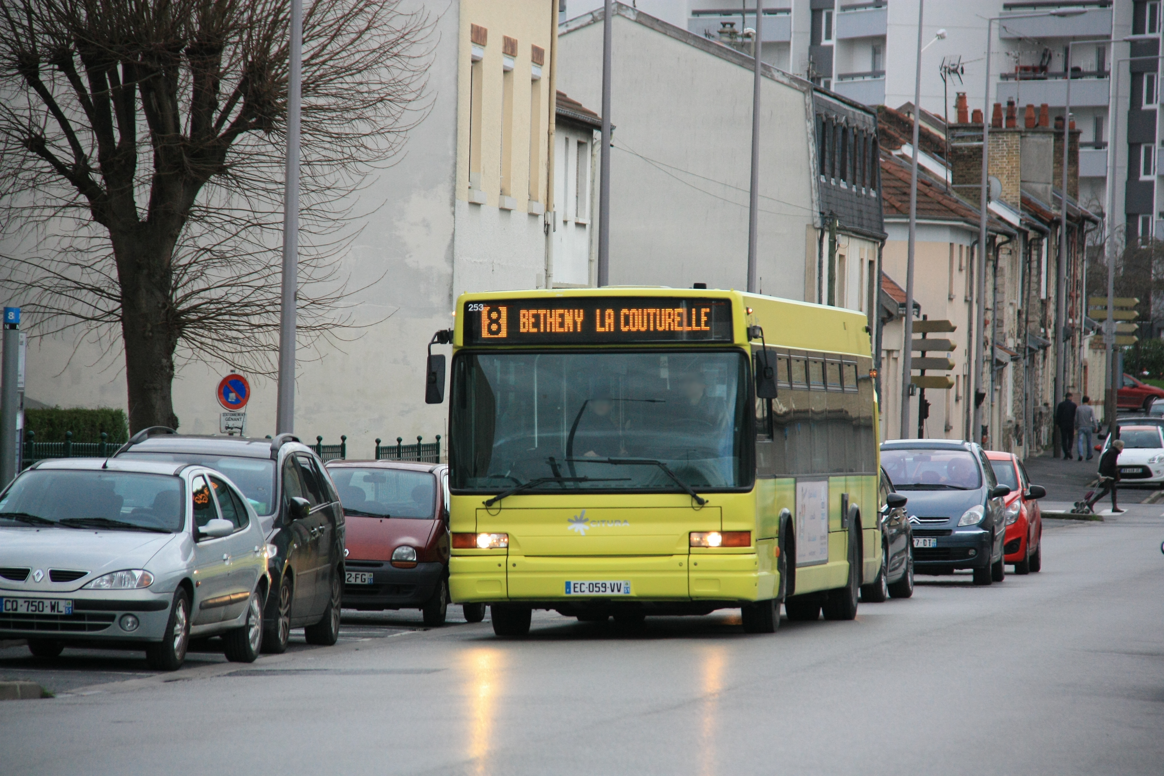 CITURA - Heuliez Bus GX 317 n°253 - Ligne 8, Car, Road, HQ Photo