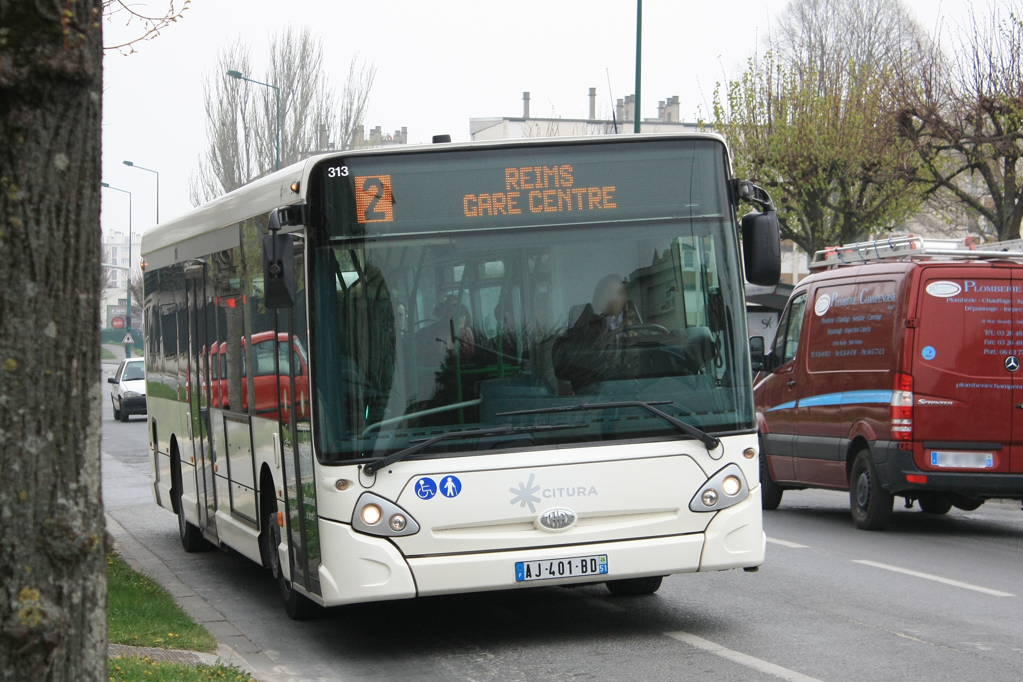 Citura - heuliez bus gx327 n°313 - ligne 2 photo