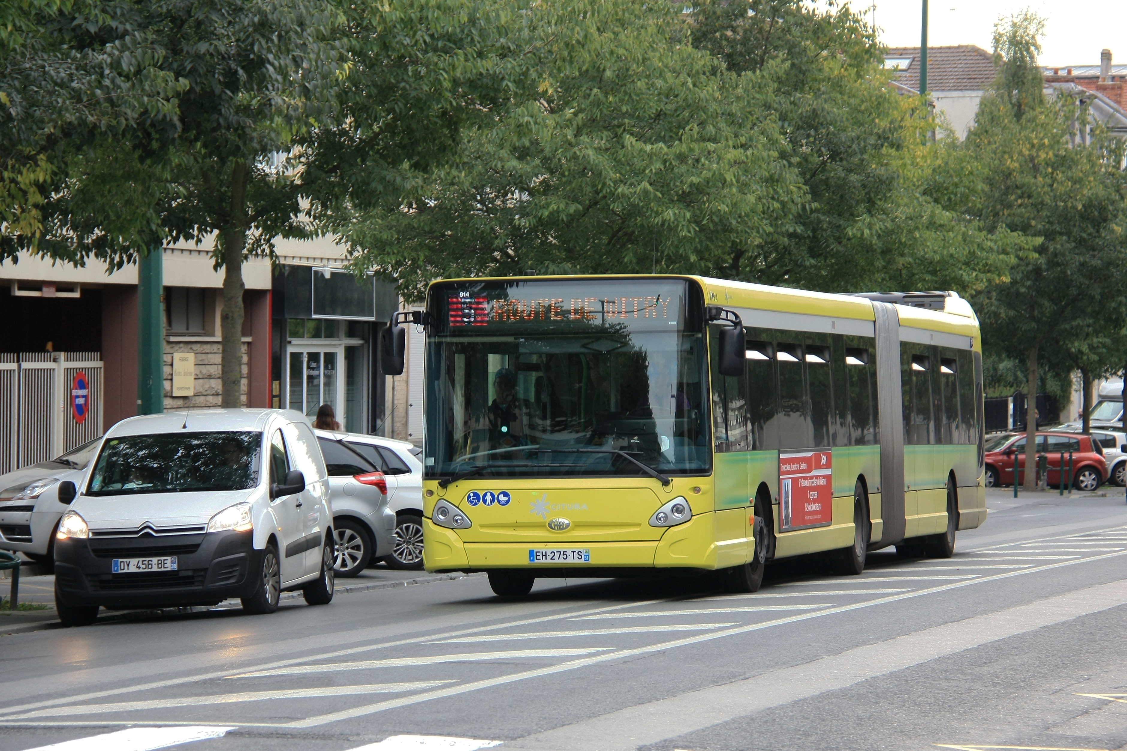 Citura - heuliez bus gx437 n°914 - ligne 5 photo