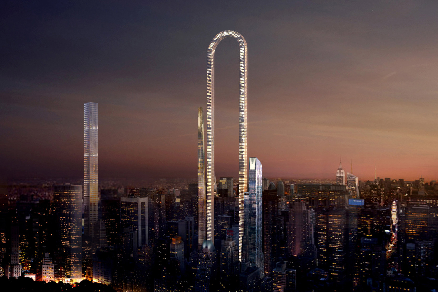 New York City: Architect Aims for Futuristic Skyscraper Named Big ...