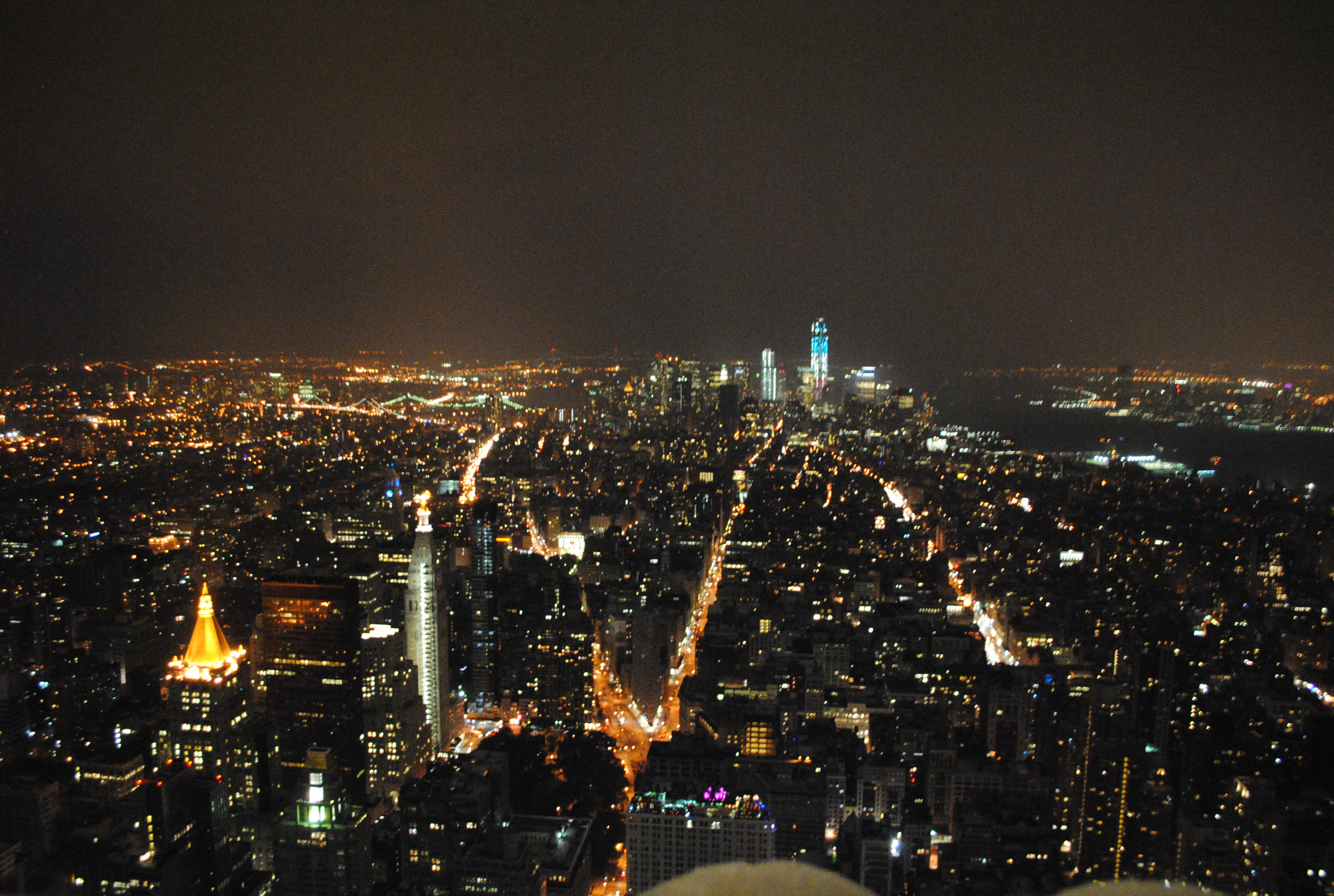 City at night photo