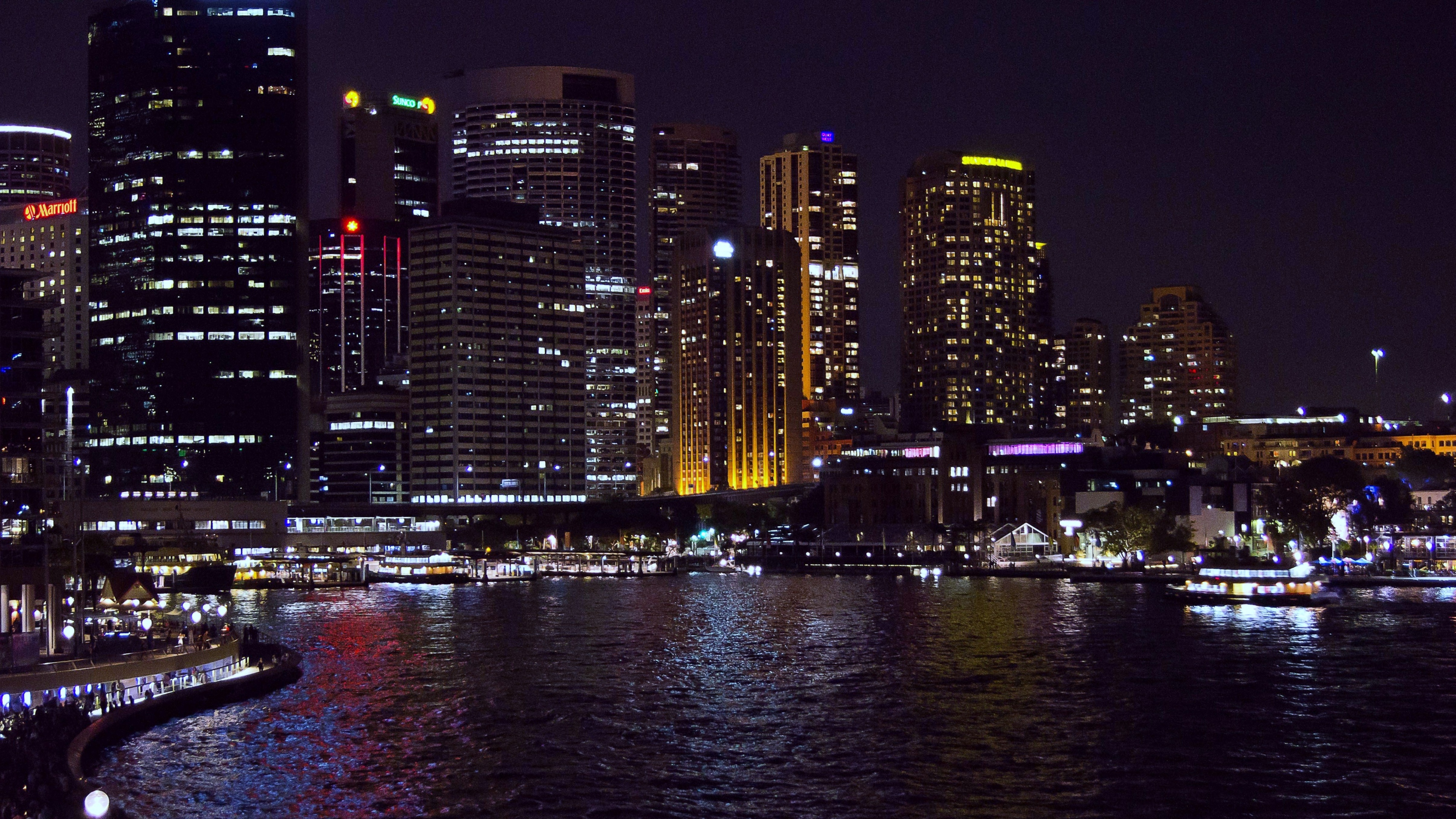 Cities at Night Wallpapers - HD Desktop Backgrounds