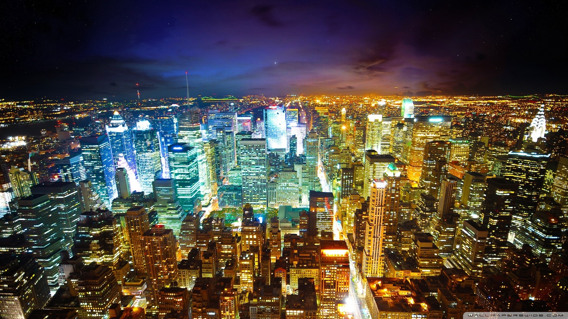 New York City at Night ❤ 4K HD Desktop Wallpaper for 4K Ultra HD TV ...