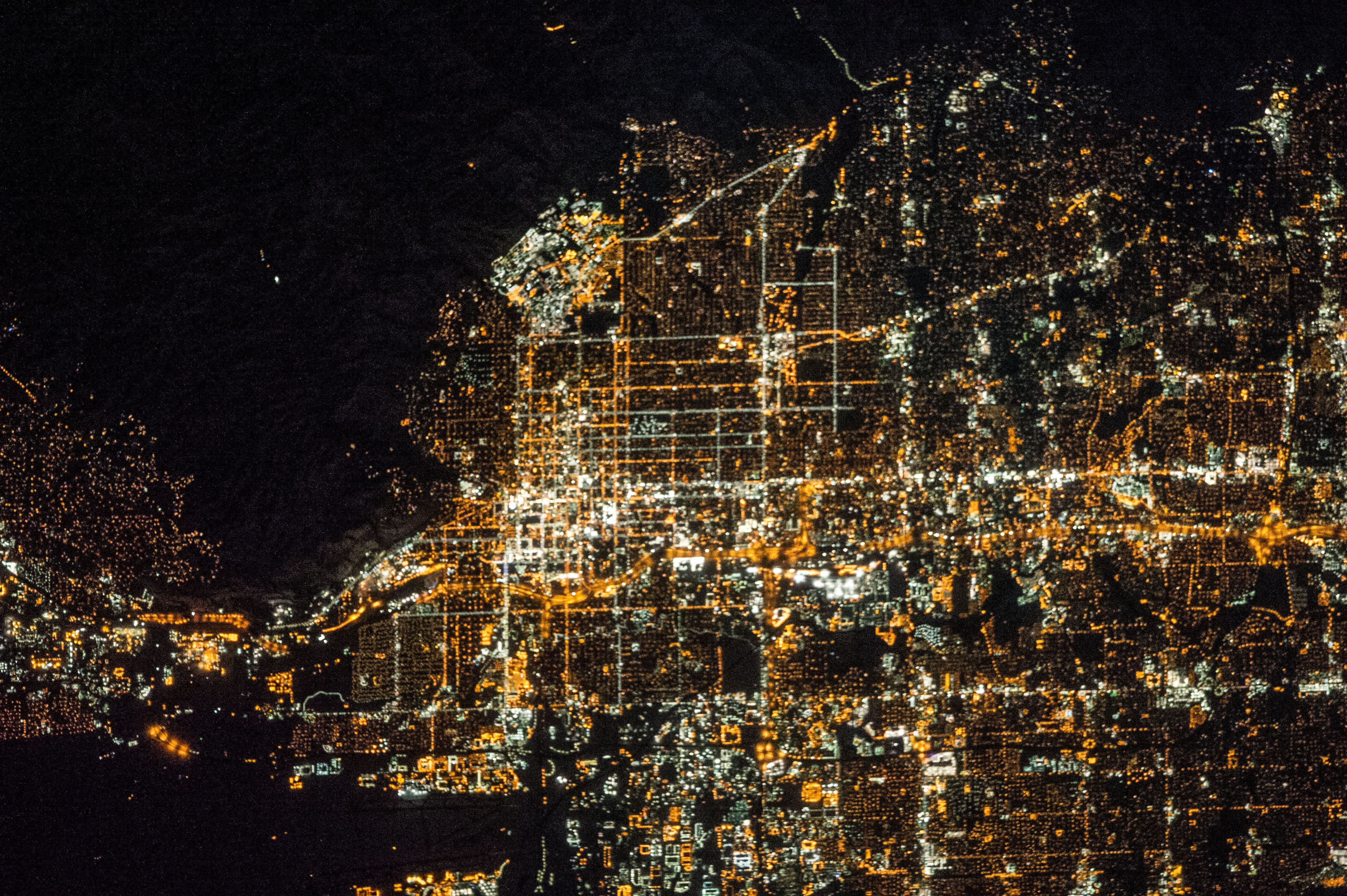 A Nighttime View of Salt Lake City, Utah | NASA