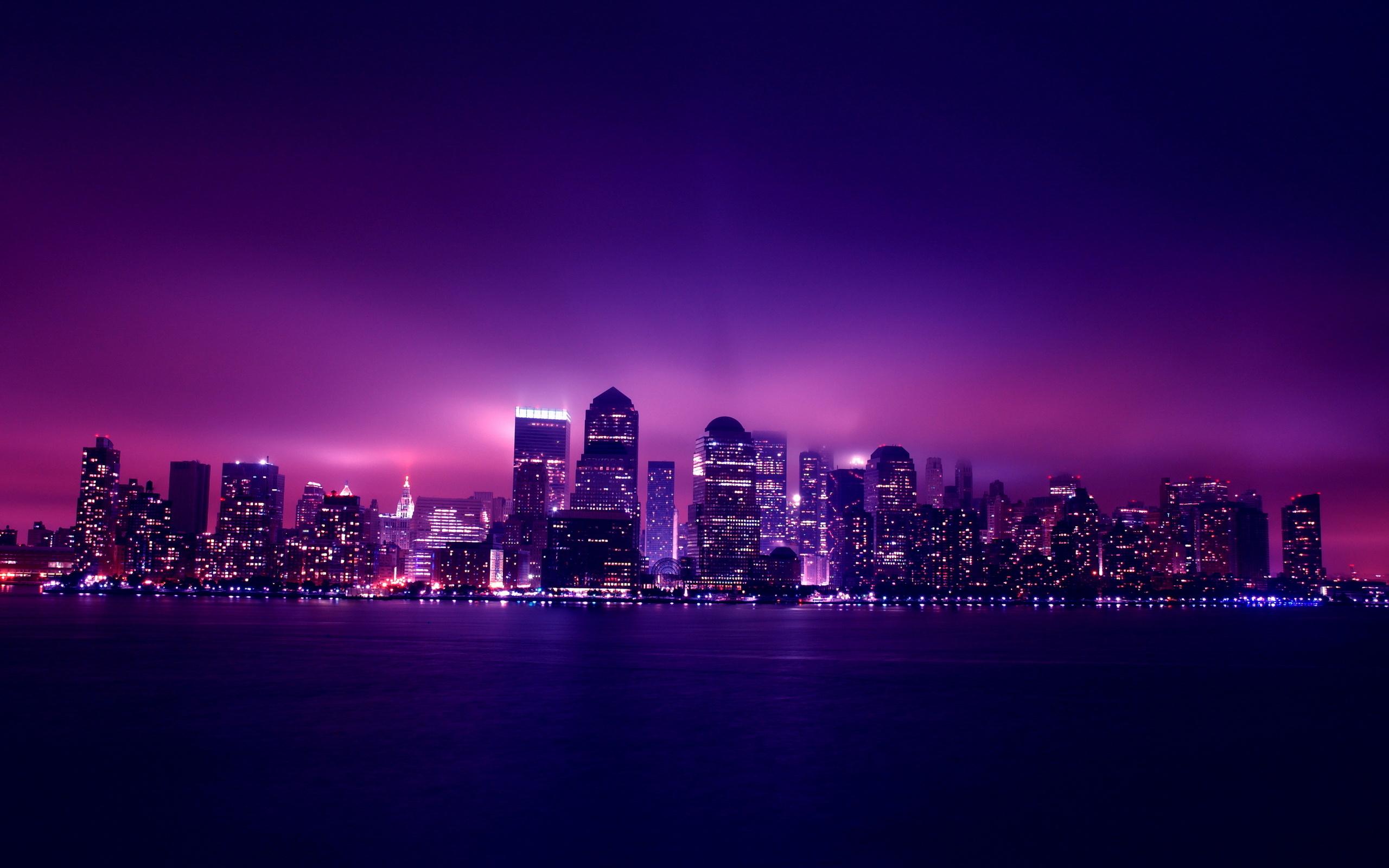 Aesthetic City Night Lights, HD World, 4k Wallpapers, Images ...
