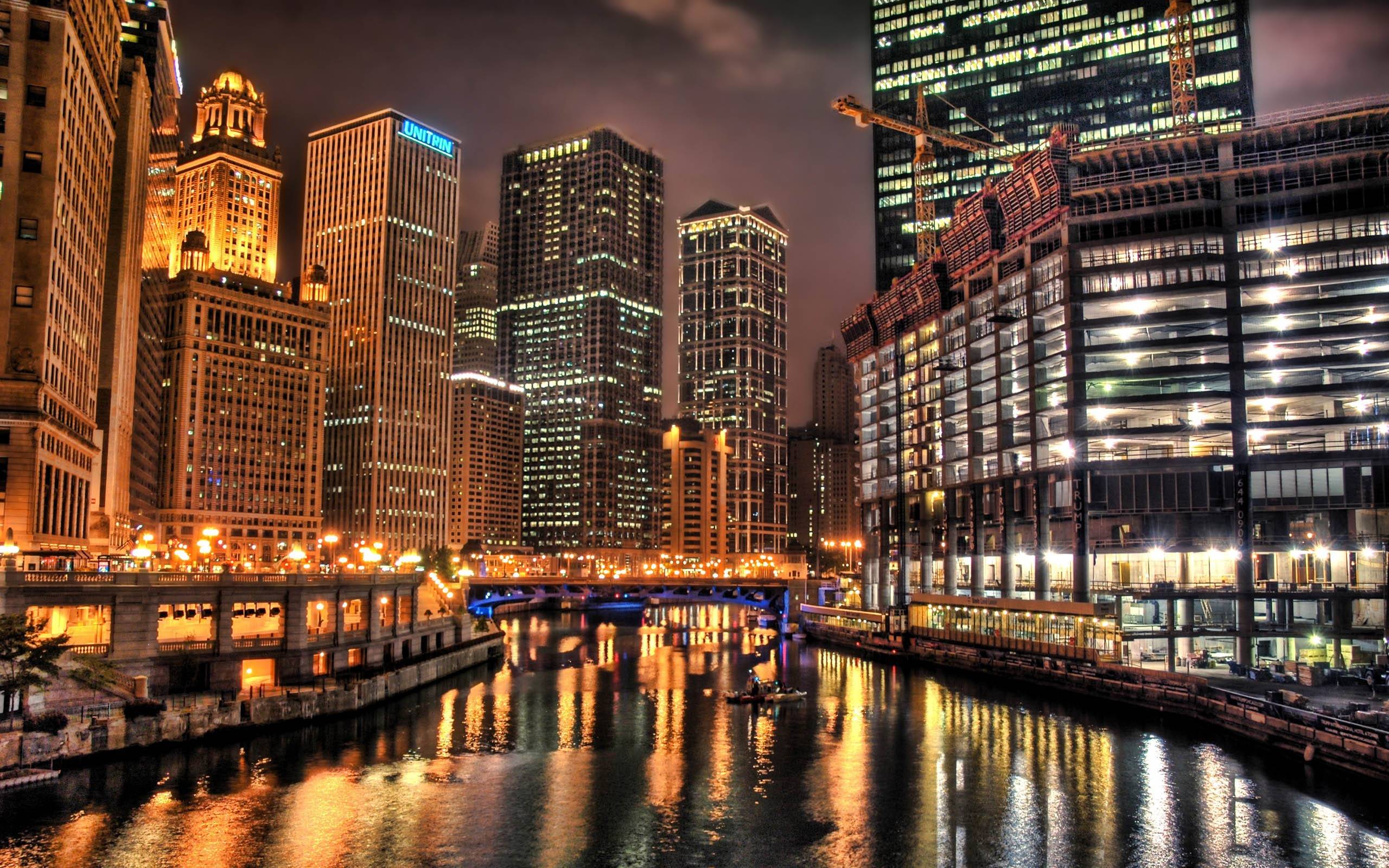 Charming City Of Lights Chicago F77 On Simple Image Collection with ...