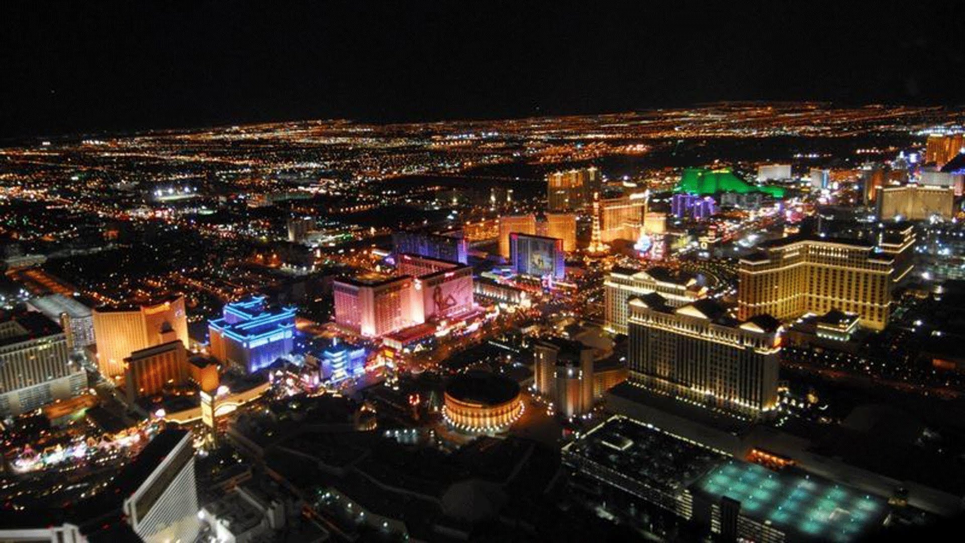 Las Vegas City Lights Helicopter Tour - YouTube