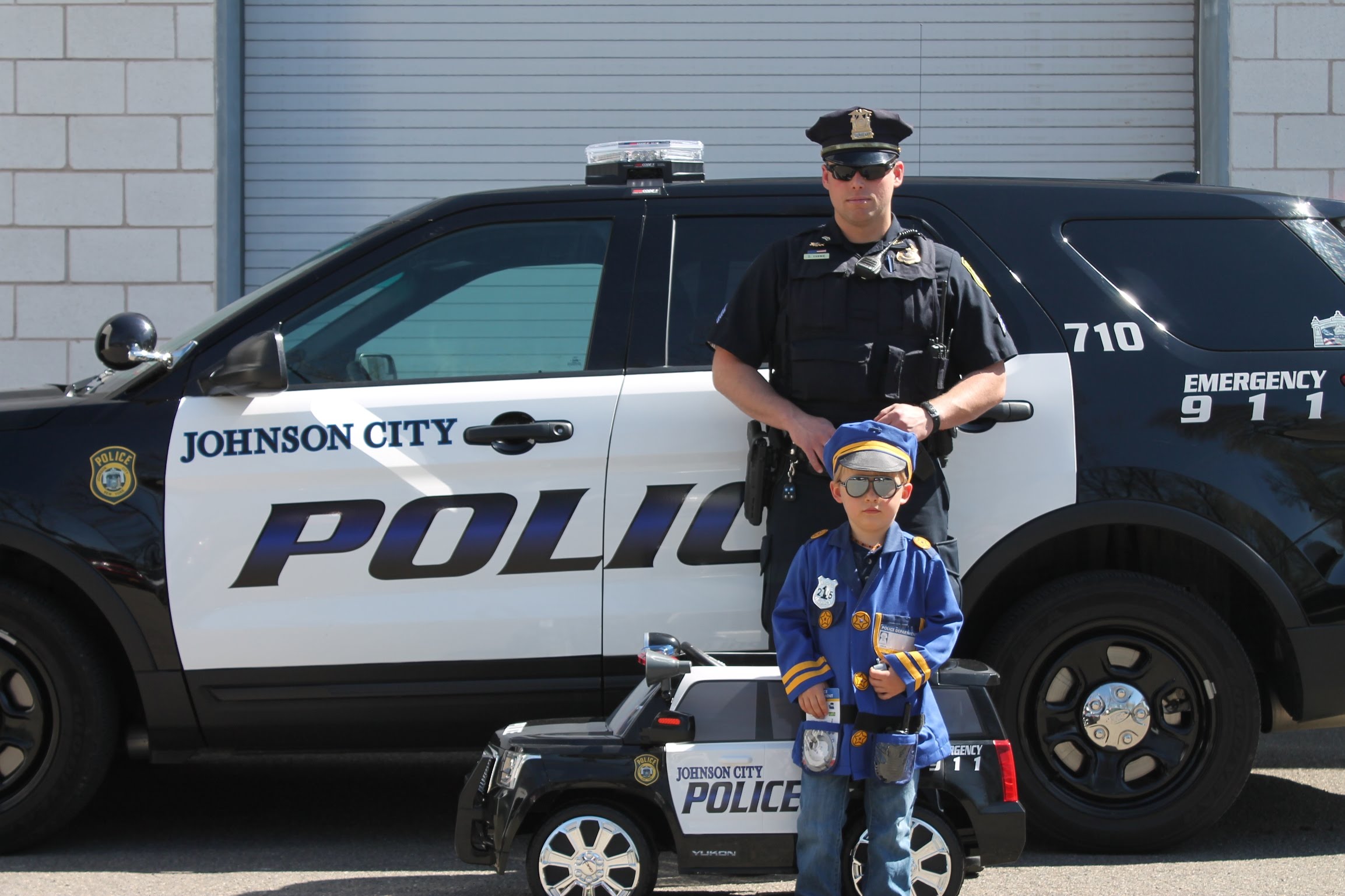 Johnson City Police Association, NY Kid's Police Car Raffle - YouTube