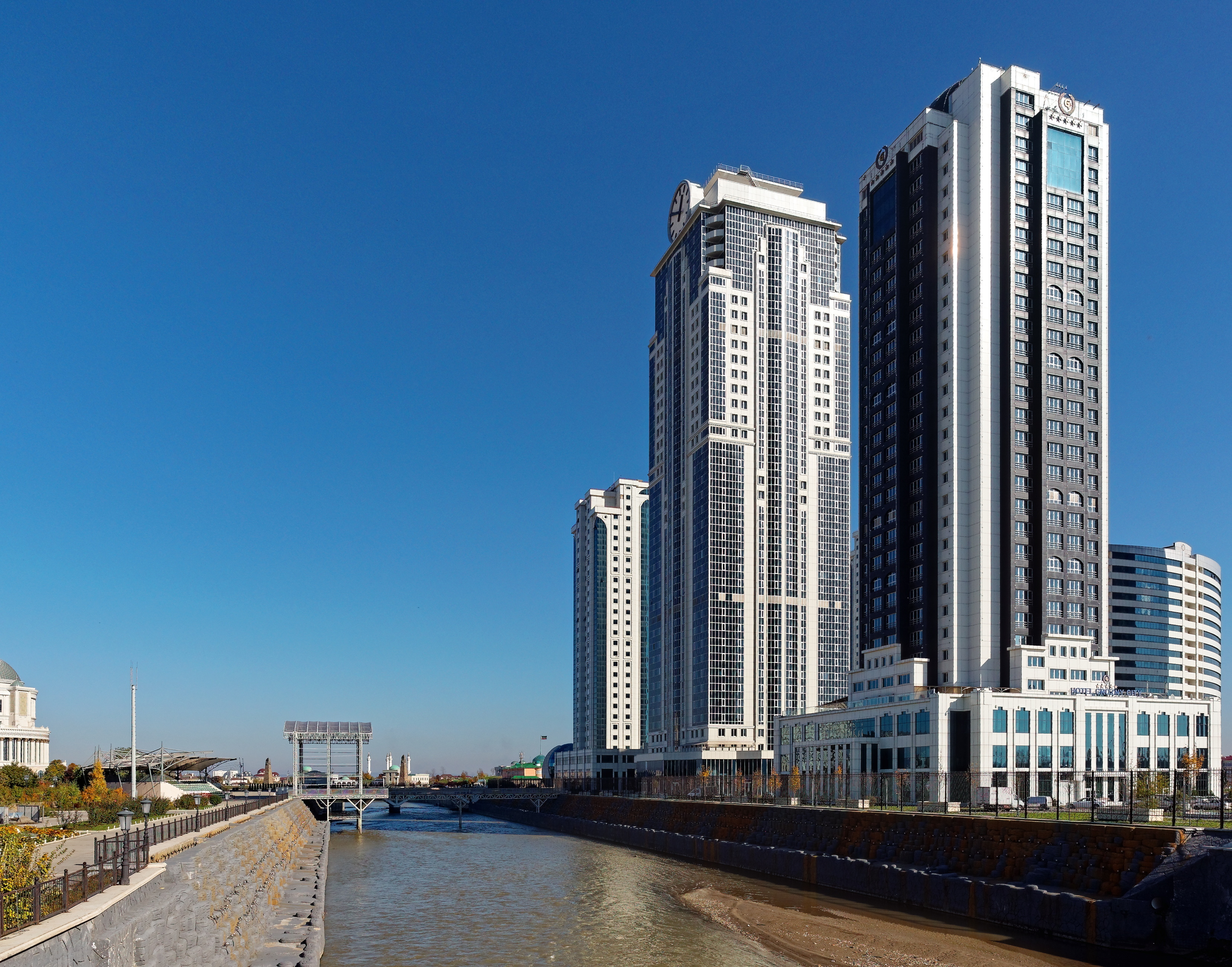 File:Grozny. Grozny-City Towers. Sunzha River PB040078 2600.jpg ...