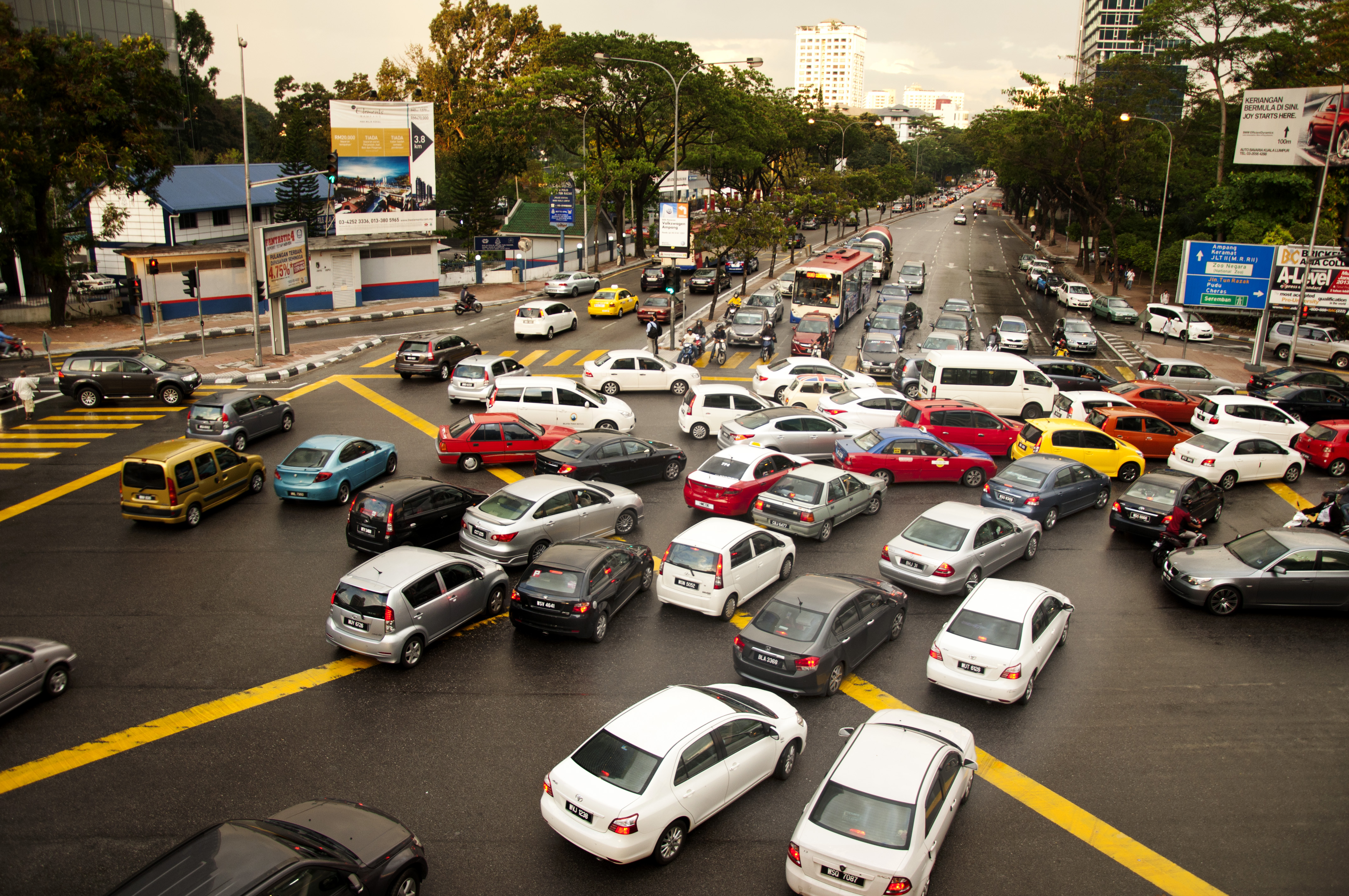 Endless traffic jams in Kuala Lumpur city | Mohd Juhary