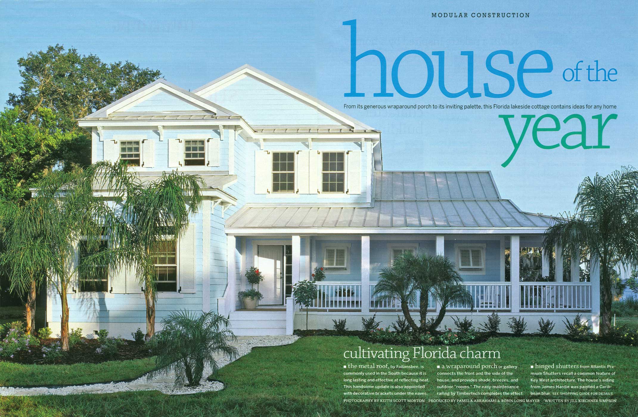 Country Living Magazine features New England Classic American ...