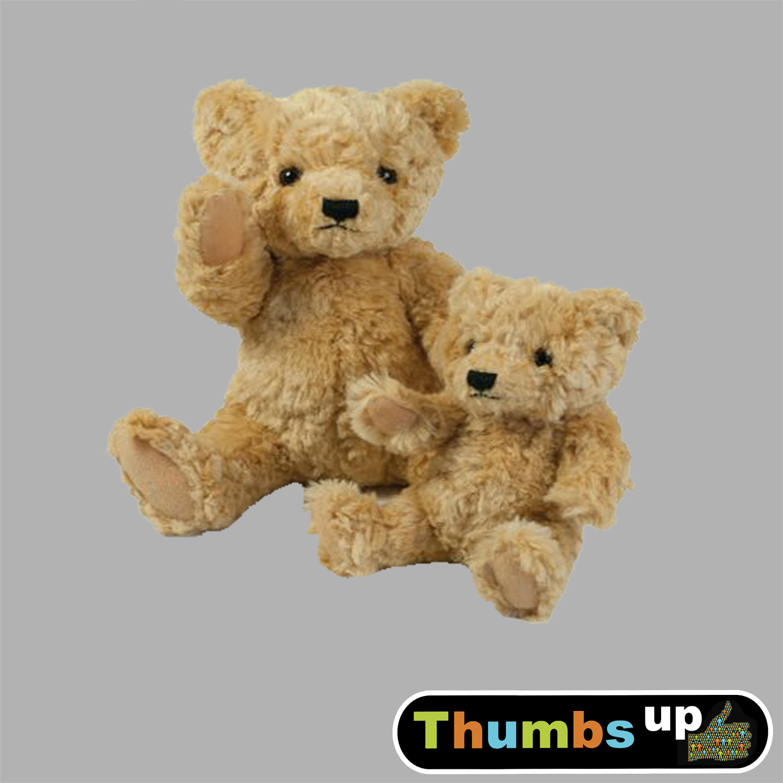 Classic Teddy Bear Jointed Arms and Legs - PukkerUp.com