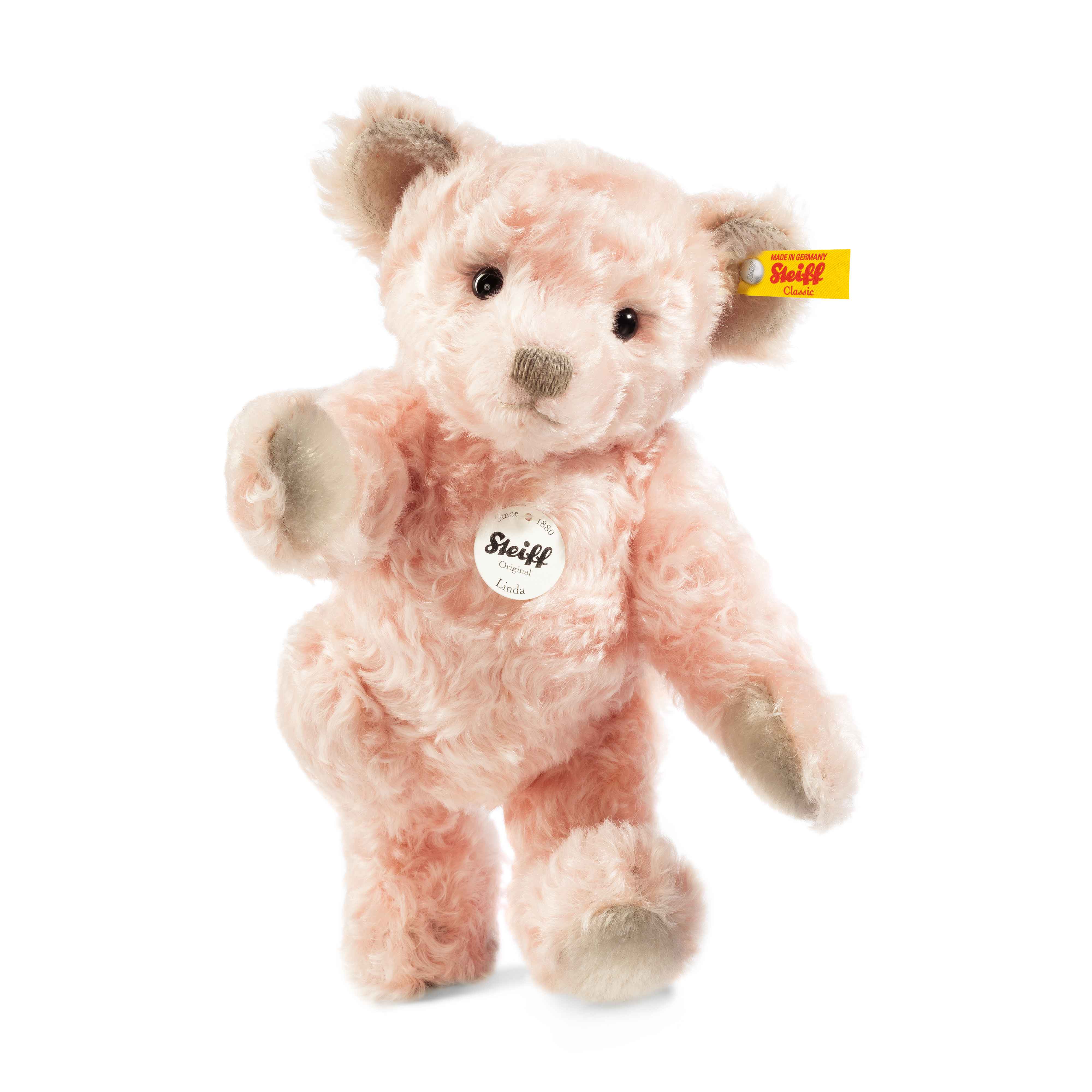 Classic Teddy bear Linda pale pink - Steiff Online Shop United Kingdom