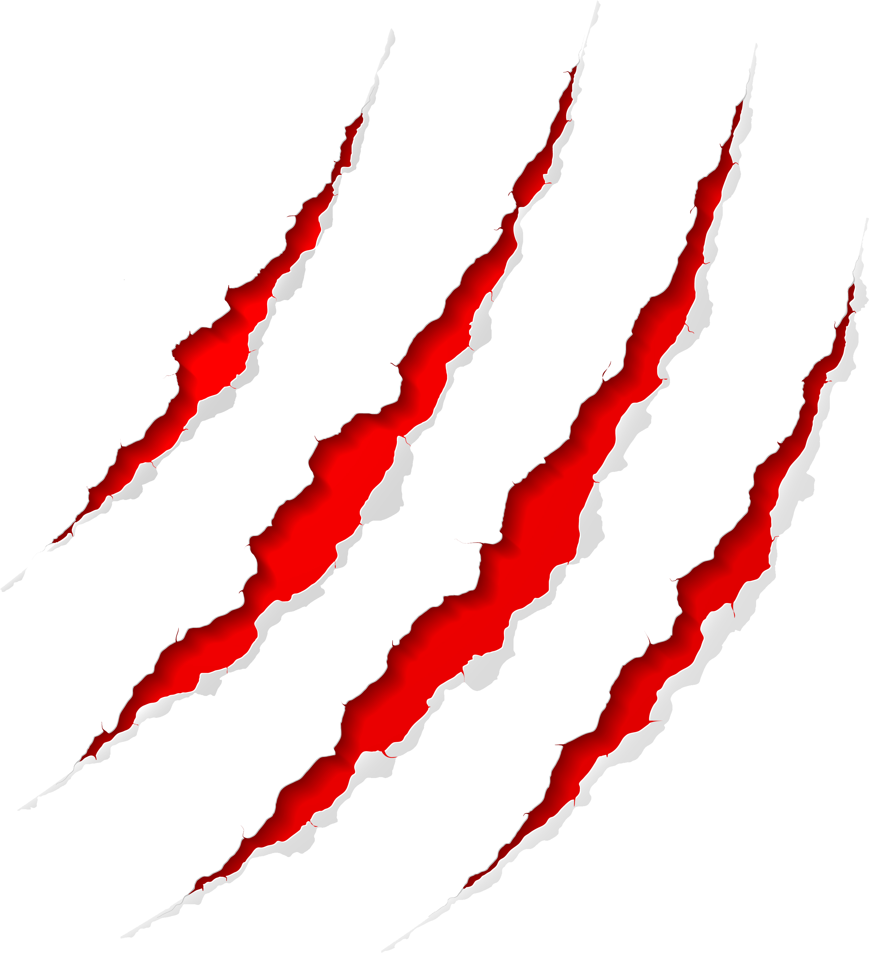 red Monster claw scratch PNG Image - PurePNG | Free transparent CC0 ...